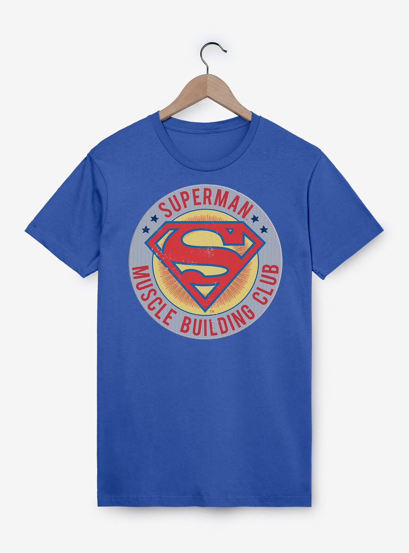 DC Comics Superman Muscle Building Club T-Shirt