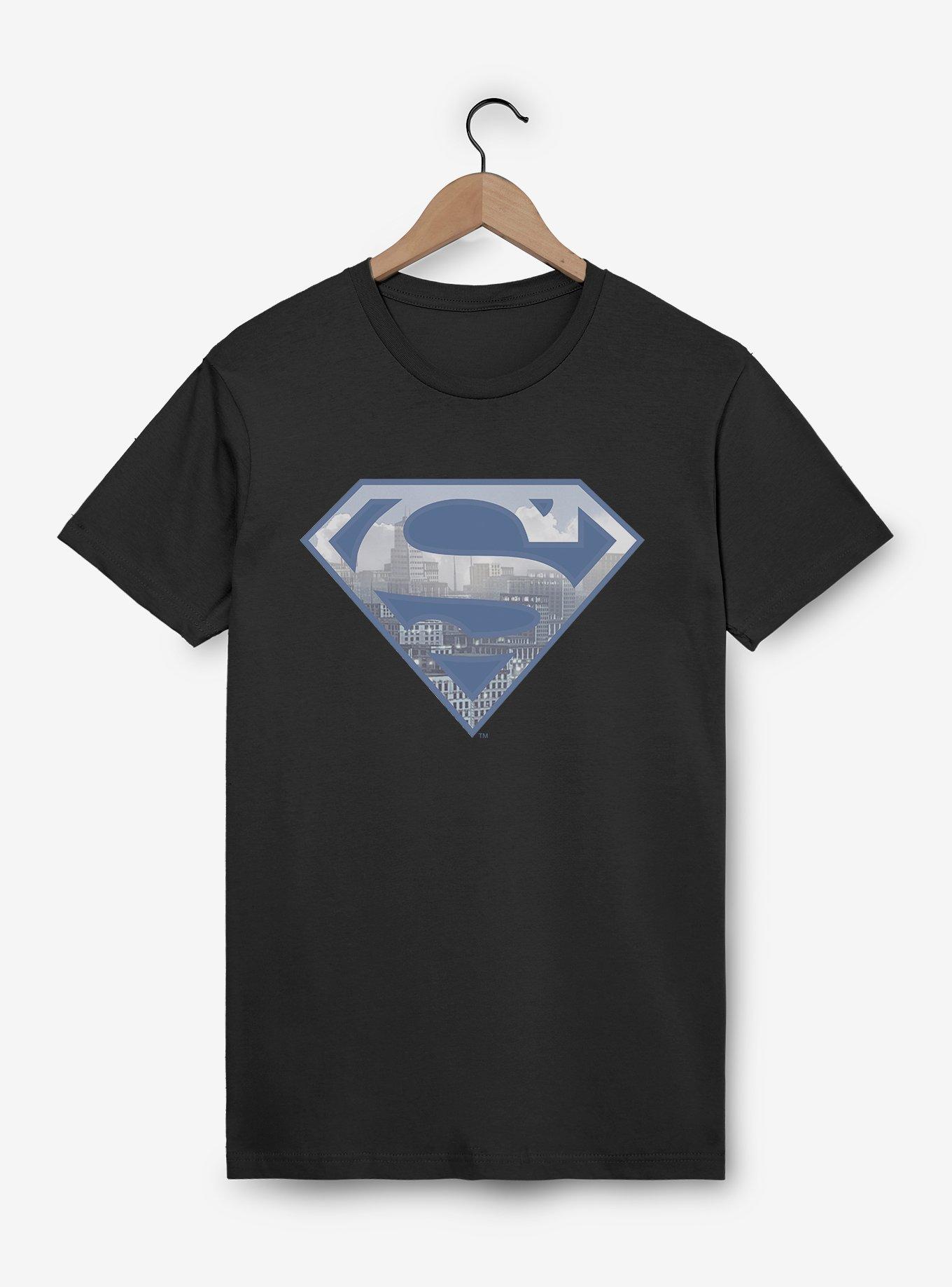 DC Comics Superman Metropolis Logo Silhouette T-Shirt