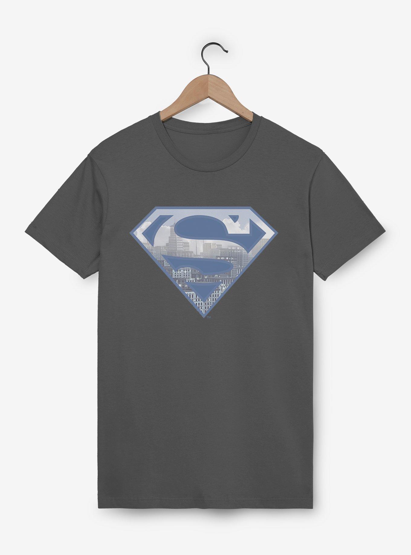 DC Comics Superman Metropolis Logo Silhouette T-Shirt