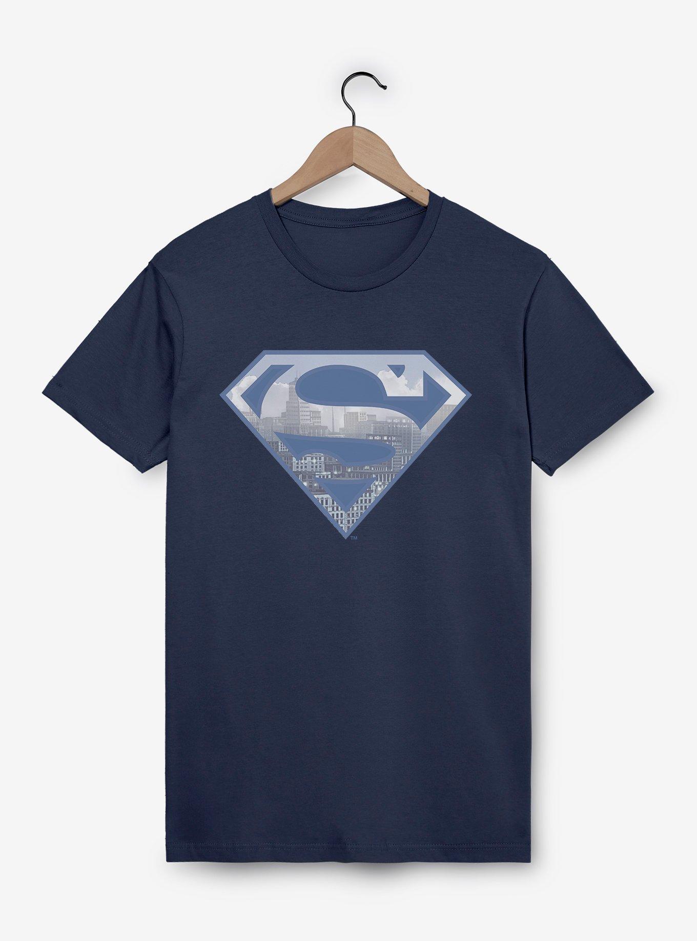 DC Comics Superman Metropolis Logo Silhouette T-Shirt