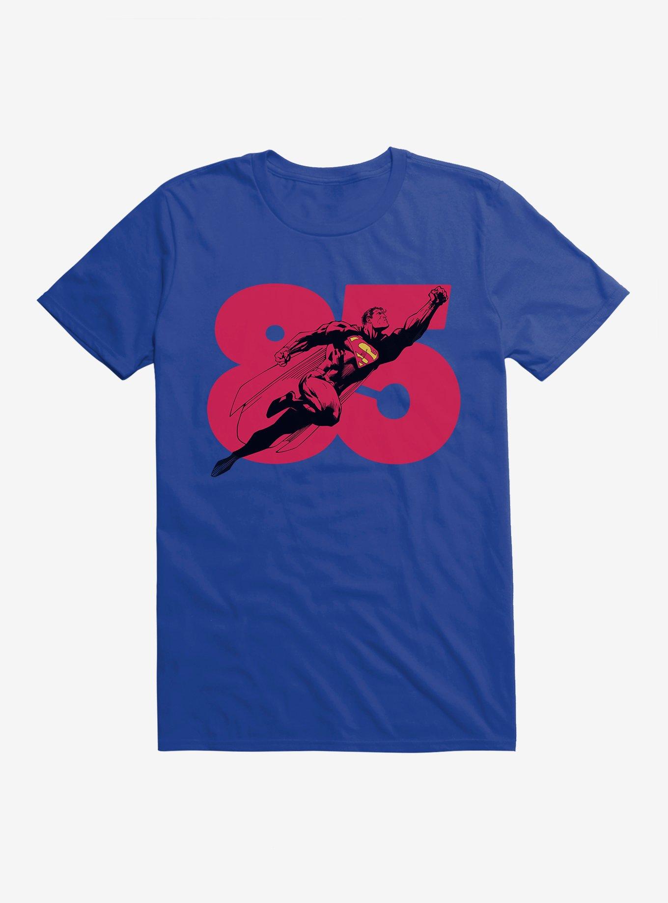 DC Comics Superman 85 Years Logo T-Shirt, , hi-res