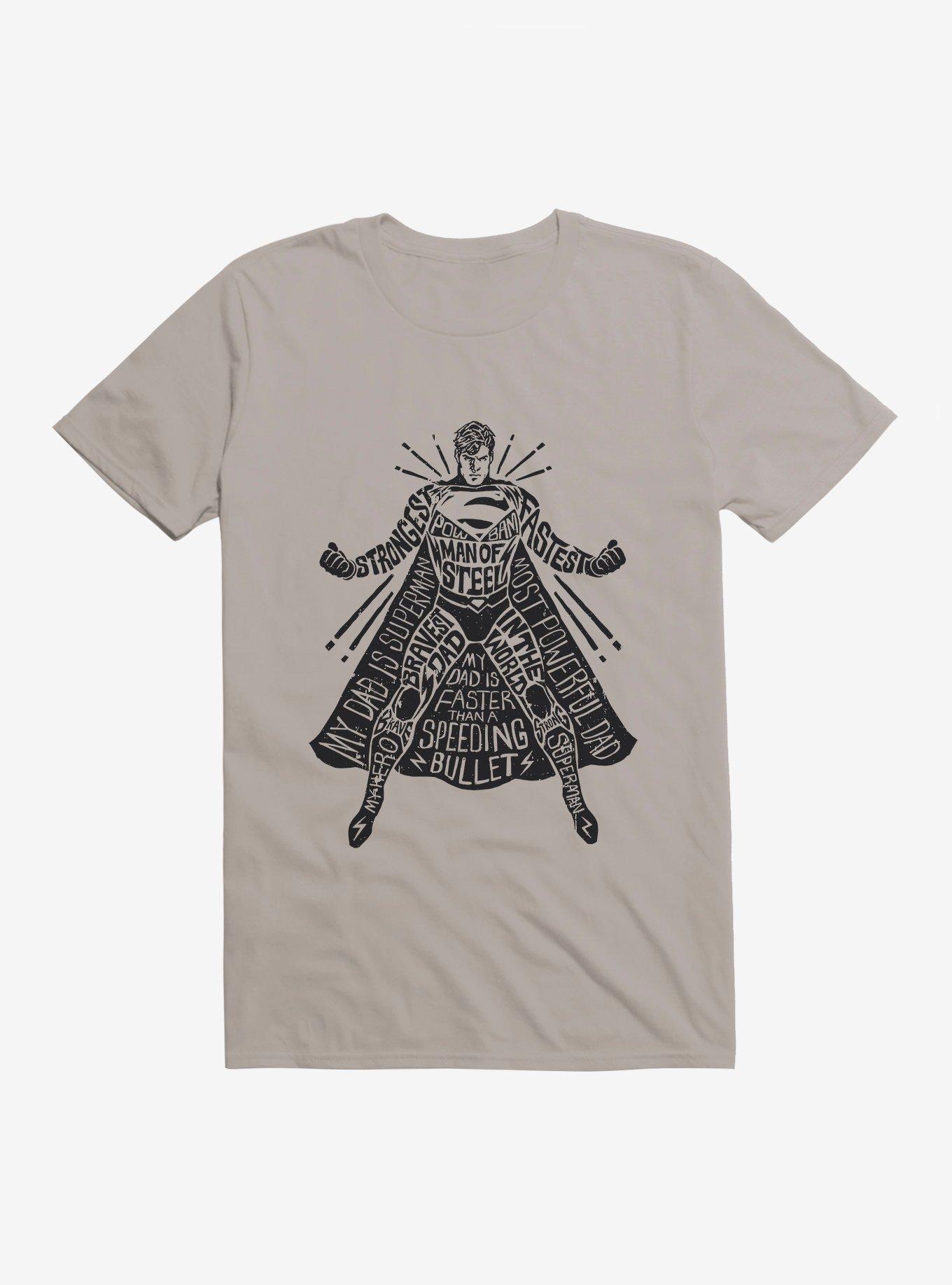 DC Comics Superman Silhouette Script T-Shirt