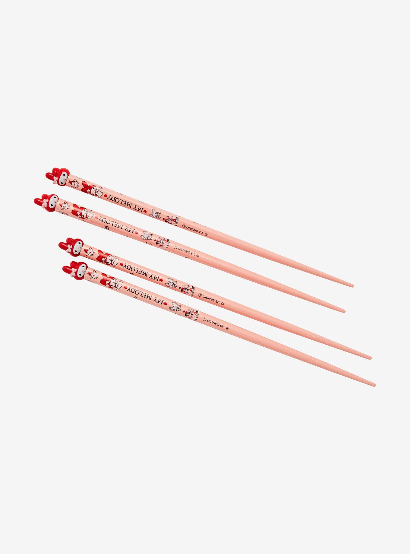 Sanrio My Melody Charm Chopstick Set, , hi-res