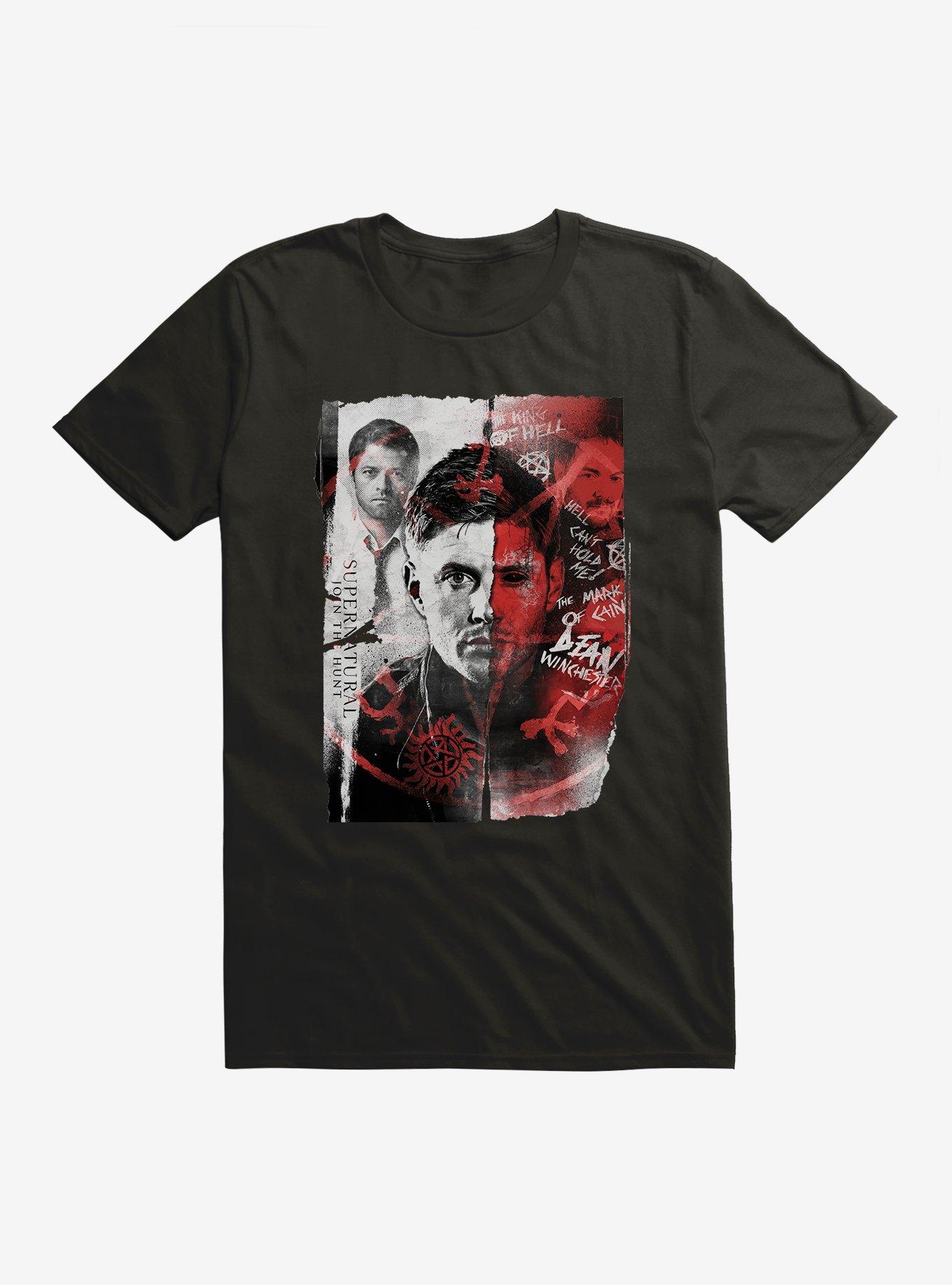 Supernatural Dean Good Vs. Evil T-Shirt, , hi-res