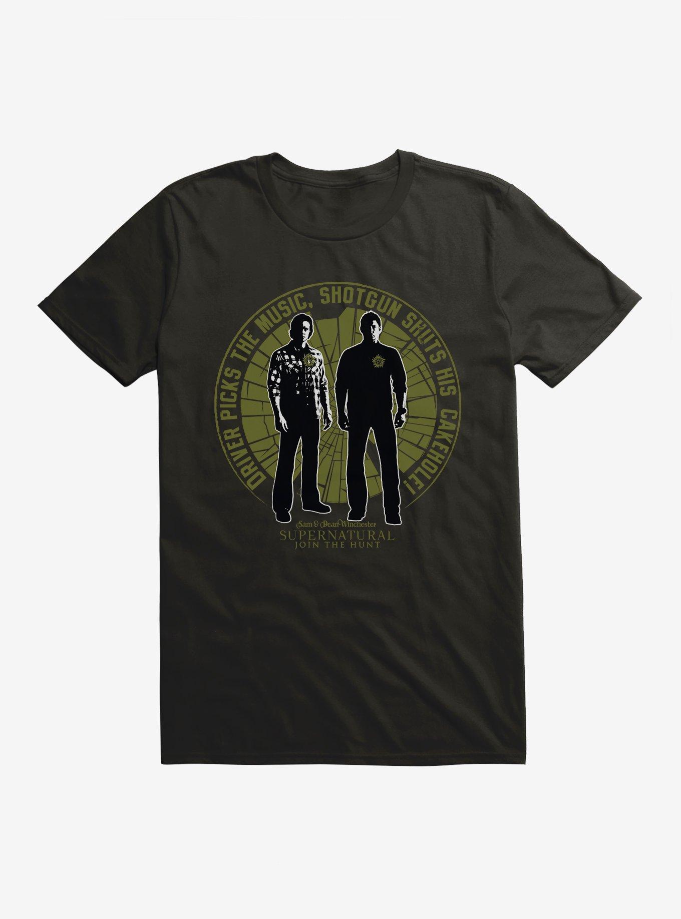 Supernatural Shotgun Shuts His Cakehole T-Shirt