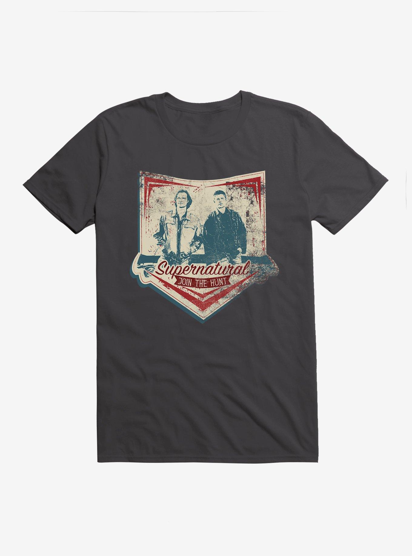 Supernatural Join The Hunt Grunge T-Shirt, HEAVY METAL, hi-res