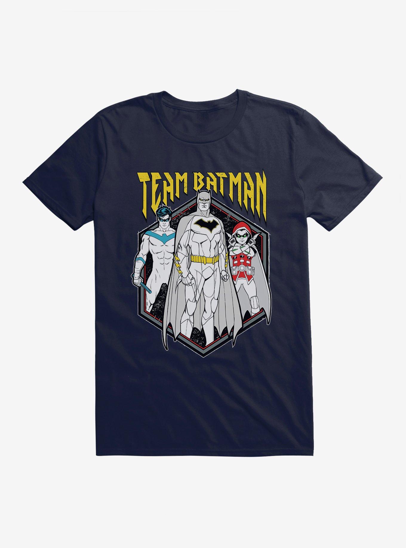 Batman Team Batman Outline T-Shirt