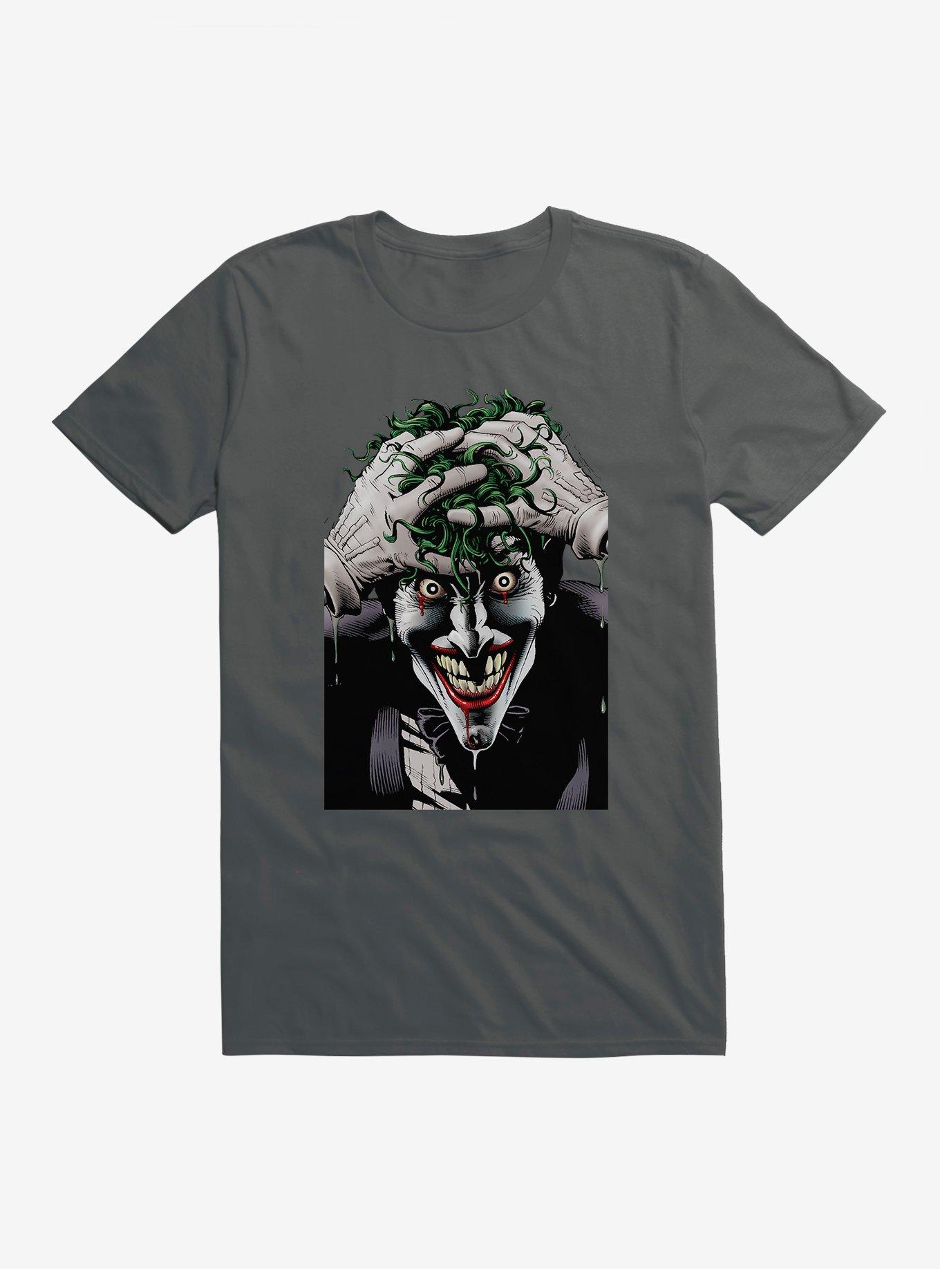 Batman The Joker The Killing Joke T-Shirt, CHARCOAL, hi-res