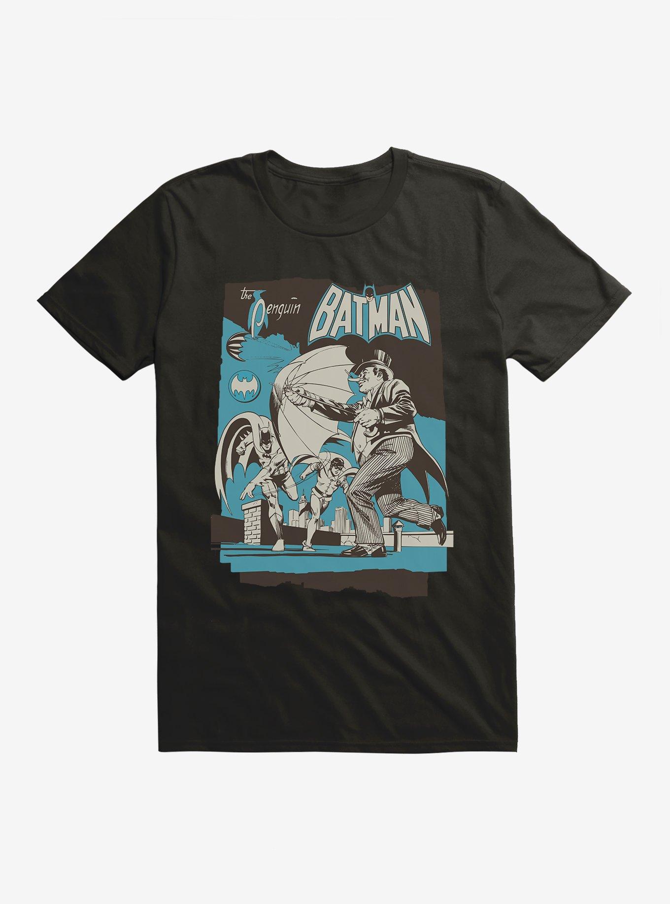 Batman The Penguin T-Shirt, BLACK, hi-res