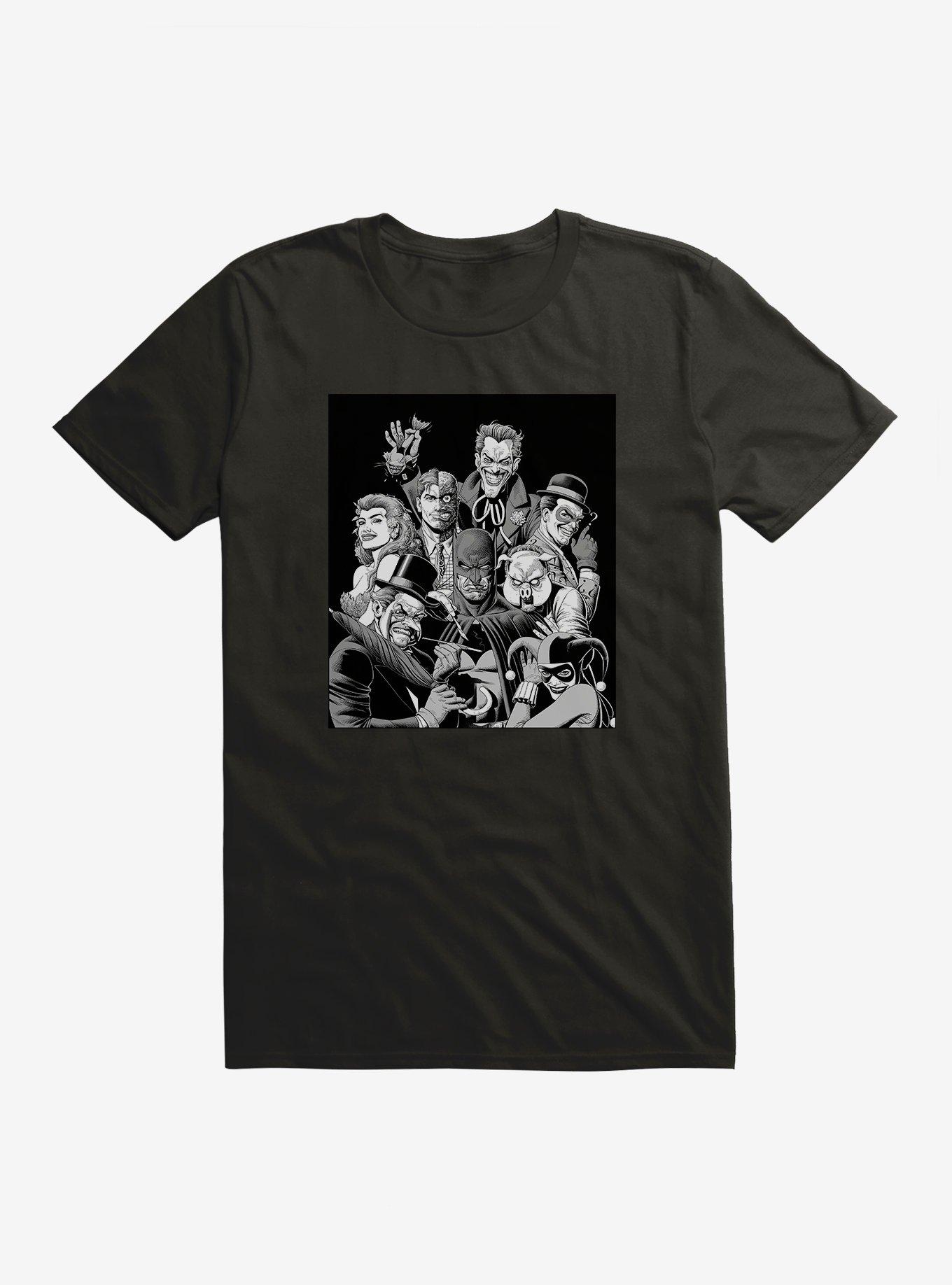 Batman Villains T-Shirt, BLACK, hi-res