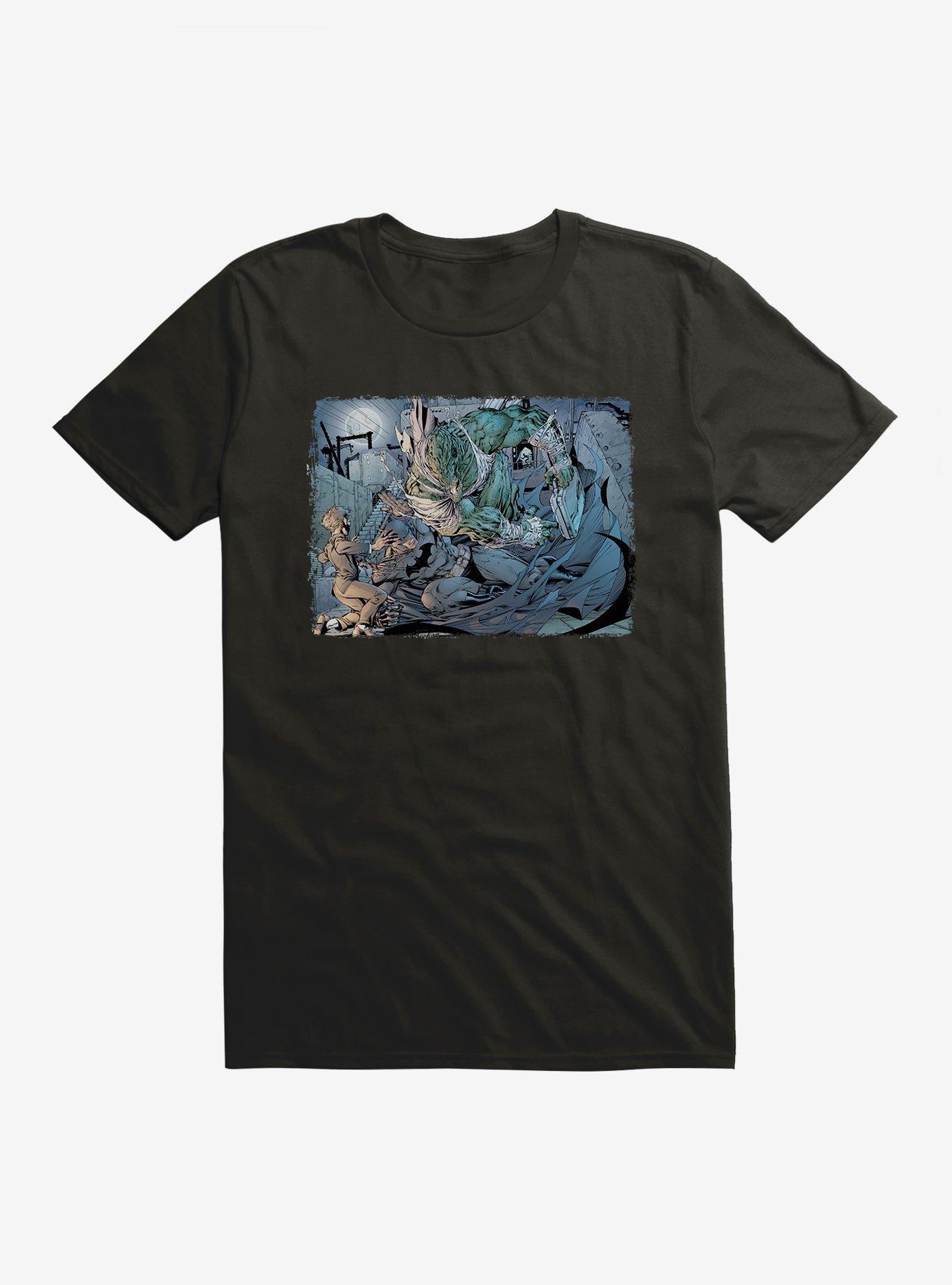 Batman Vs Killer Croc City T-Shirt, , hi-res