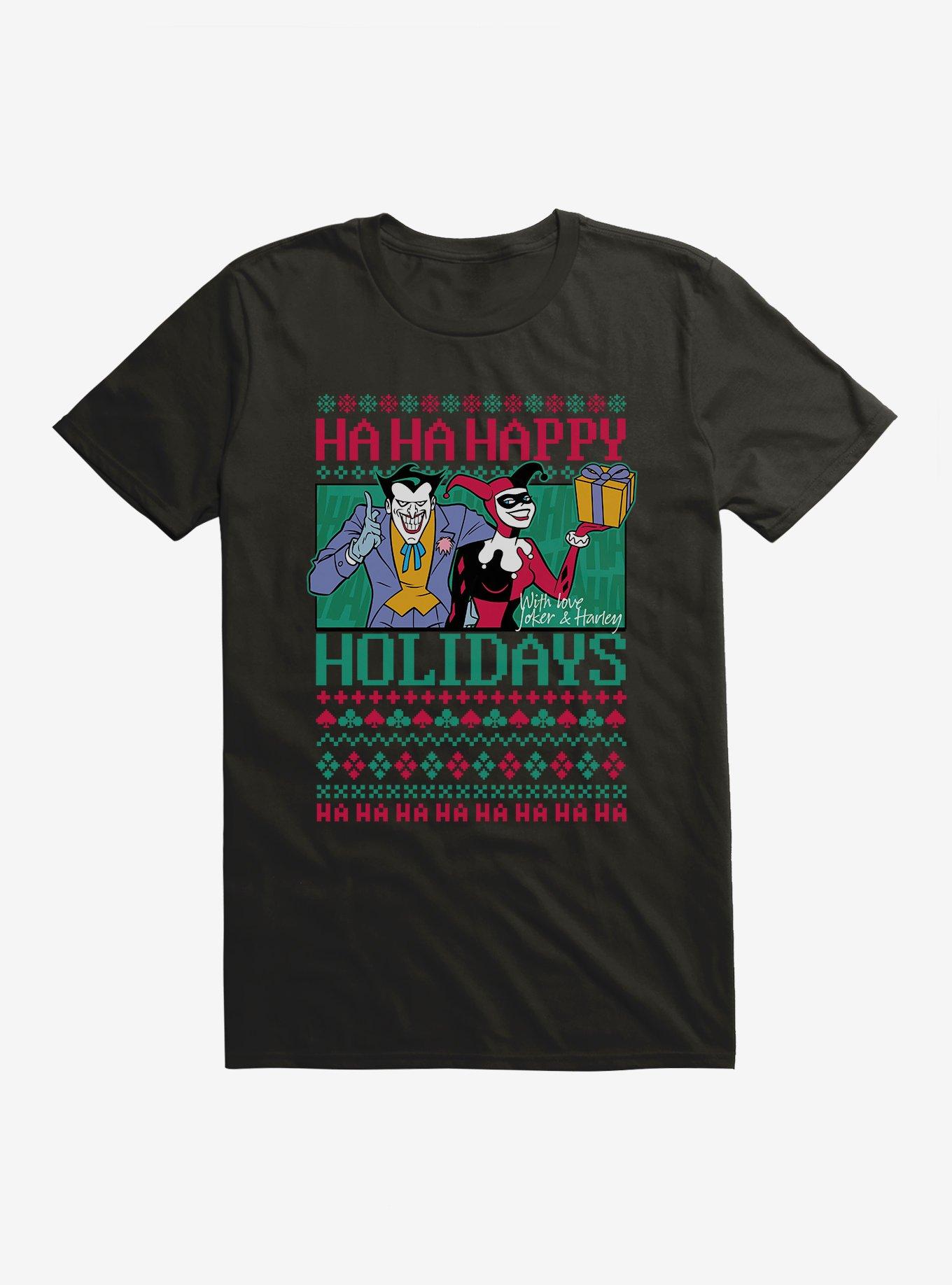 Batman With Love Joker And Harley T-Shirt, , hi-res
