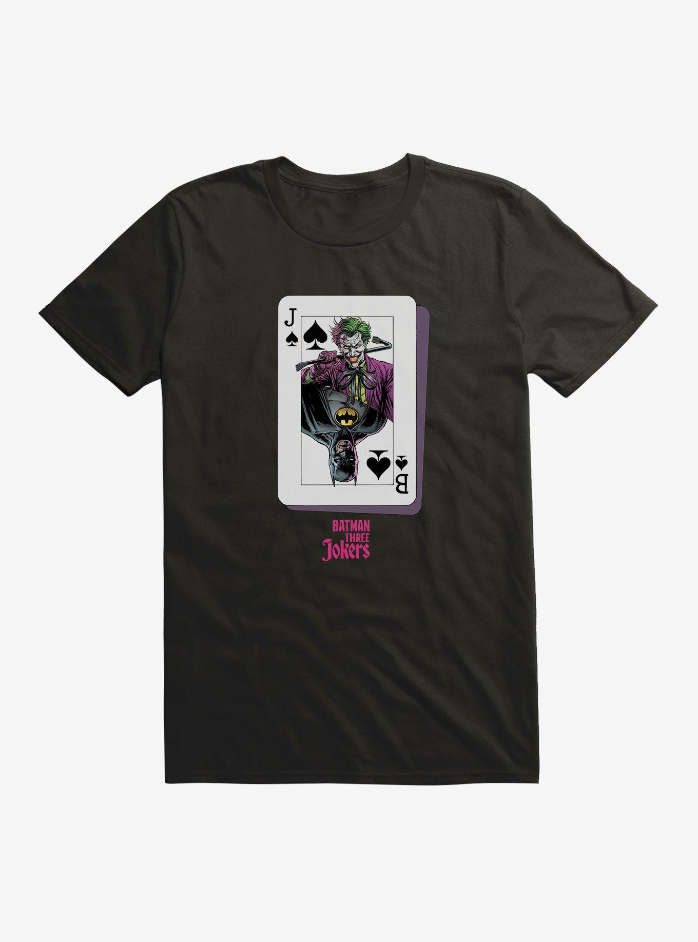 Batman: Three Jokers Batman Joker Card T-Shirt