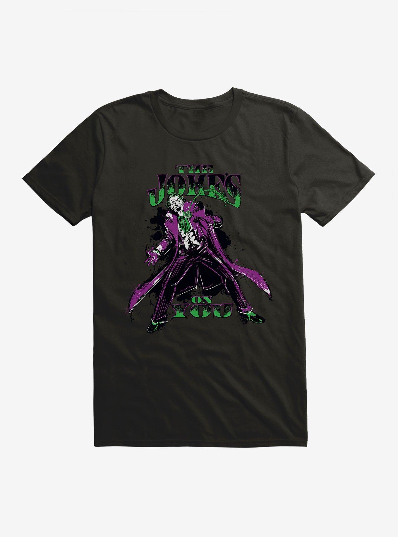 Batman The Joker Jokes On You T-Shirt, , hi-res