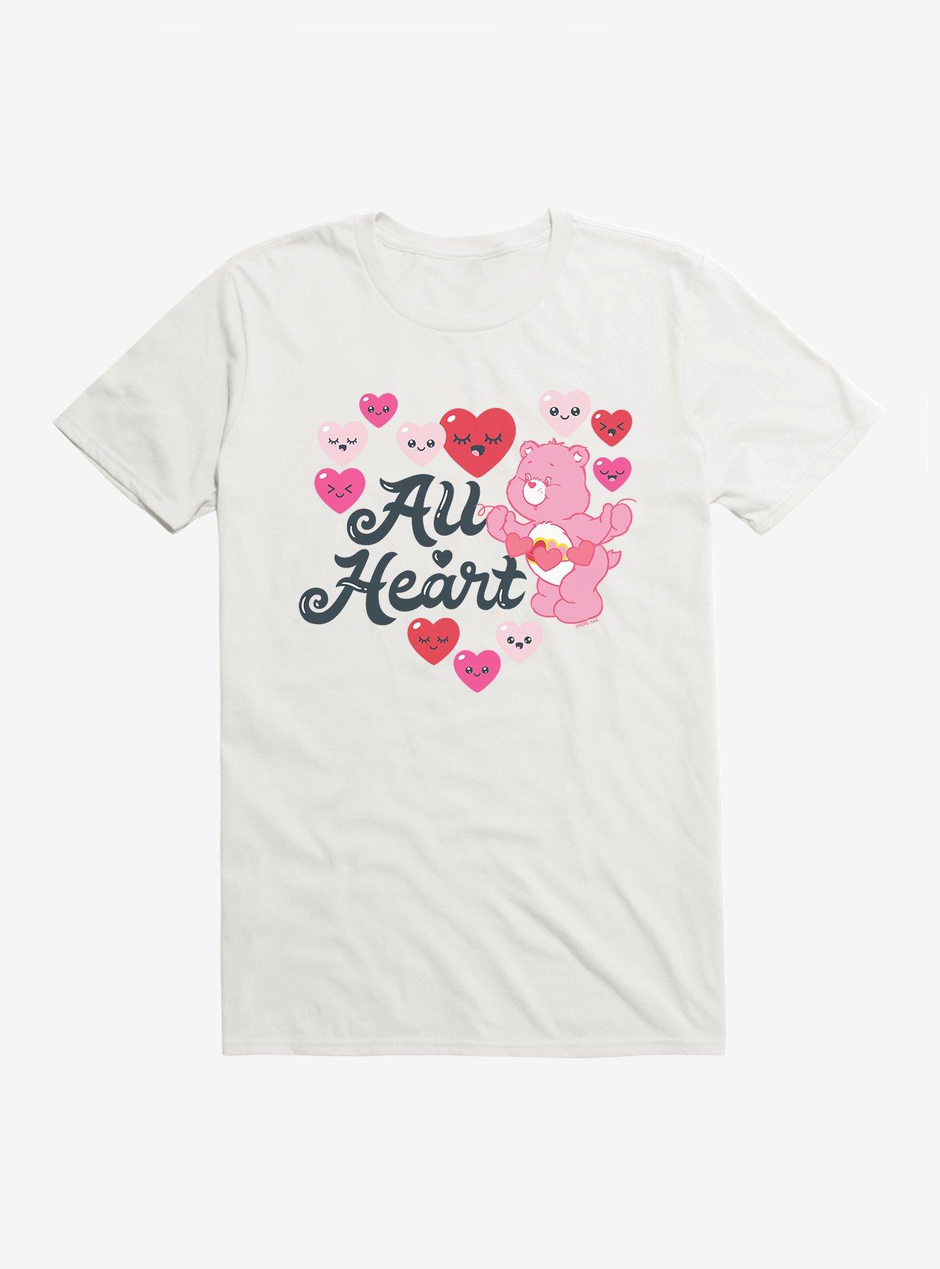 Care Bears Love-A-Lot Bear All Heart T-Shirt, WHITE, hi-res