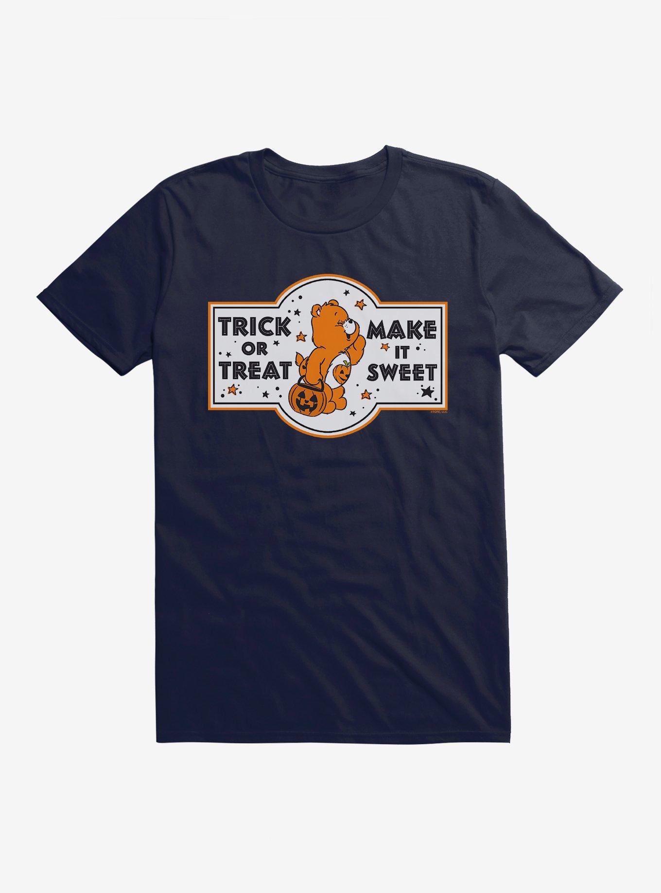 Care Bears Trick Or Treat Make It Sweet T-Shirt, NAVY, hi-res