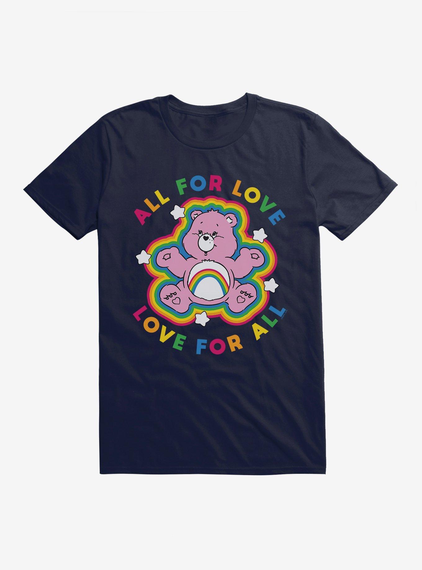 Care Bears Pride Cheer Bear All For Love, Love For All T-Shirt, , hi-res