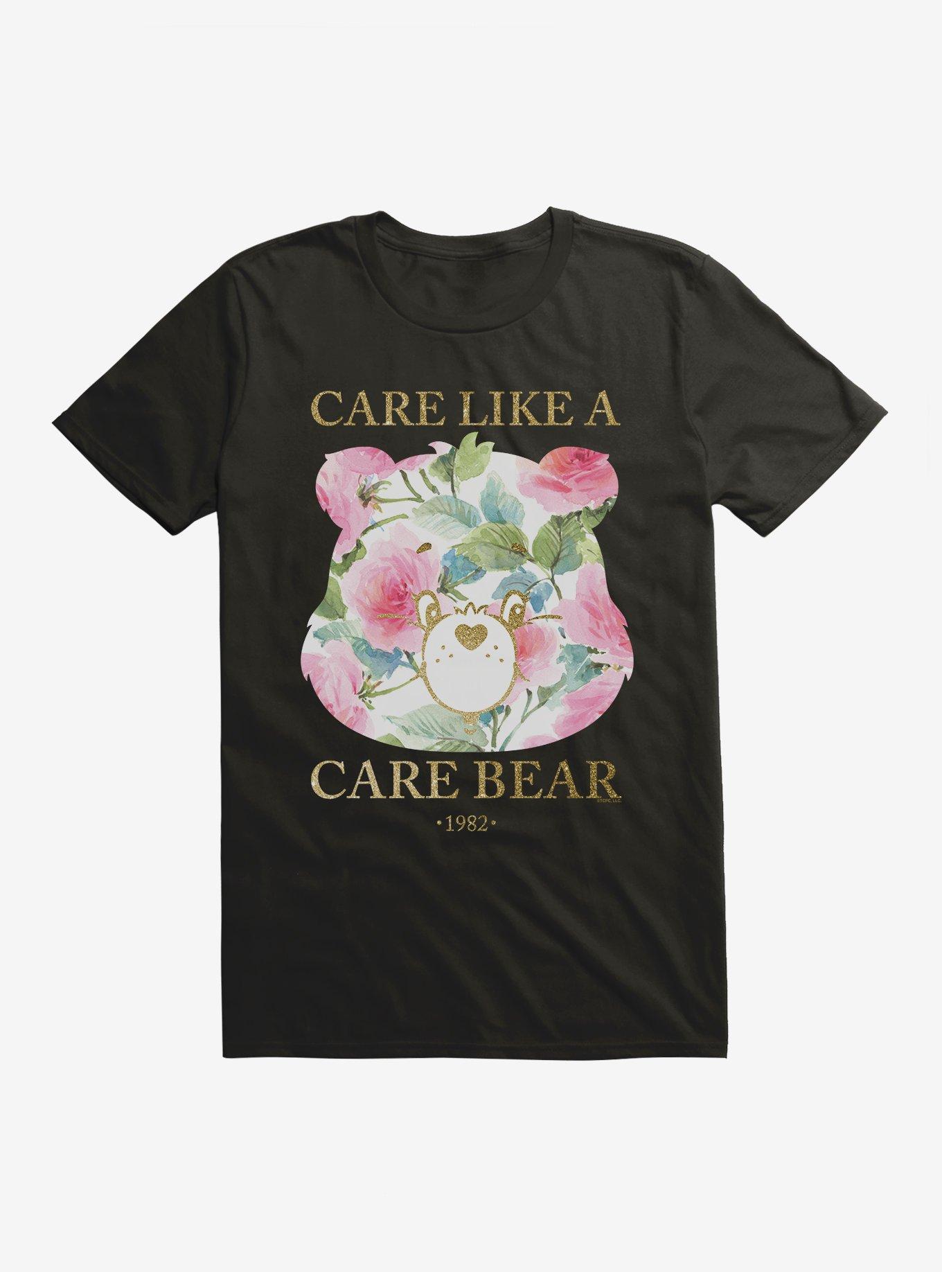 Care Bears Care Like A Care Bear Floral T-Shirt, , hi-res