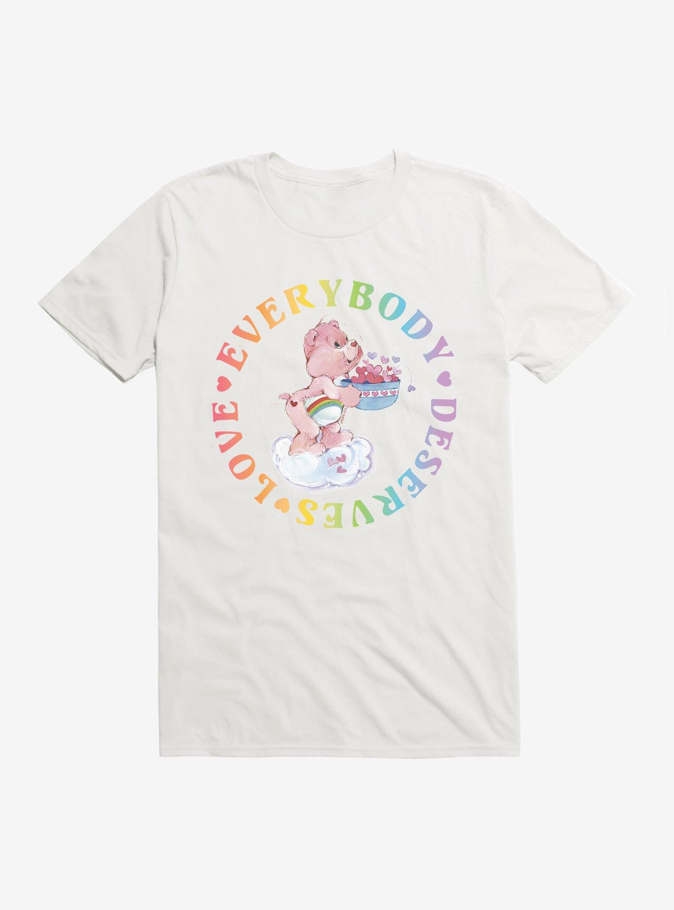 Care Bears Pride Cheer Bear Everybody Deserves Love T-Shirt, , hi-res