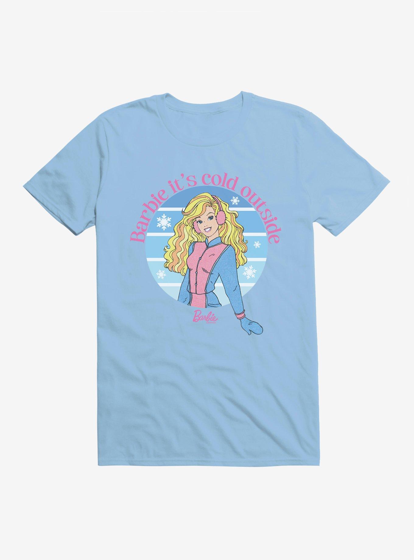 Barbie It's Cold Outside T-Shirt, LIGHT BLUE, hi-res