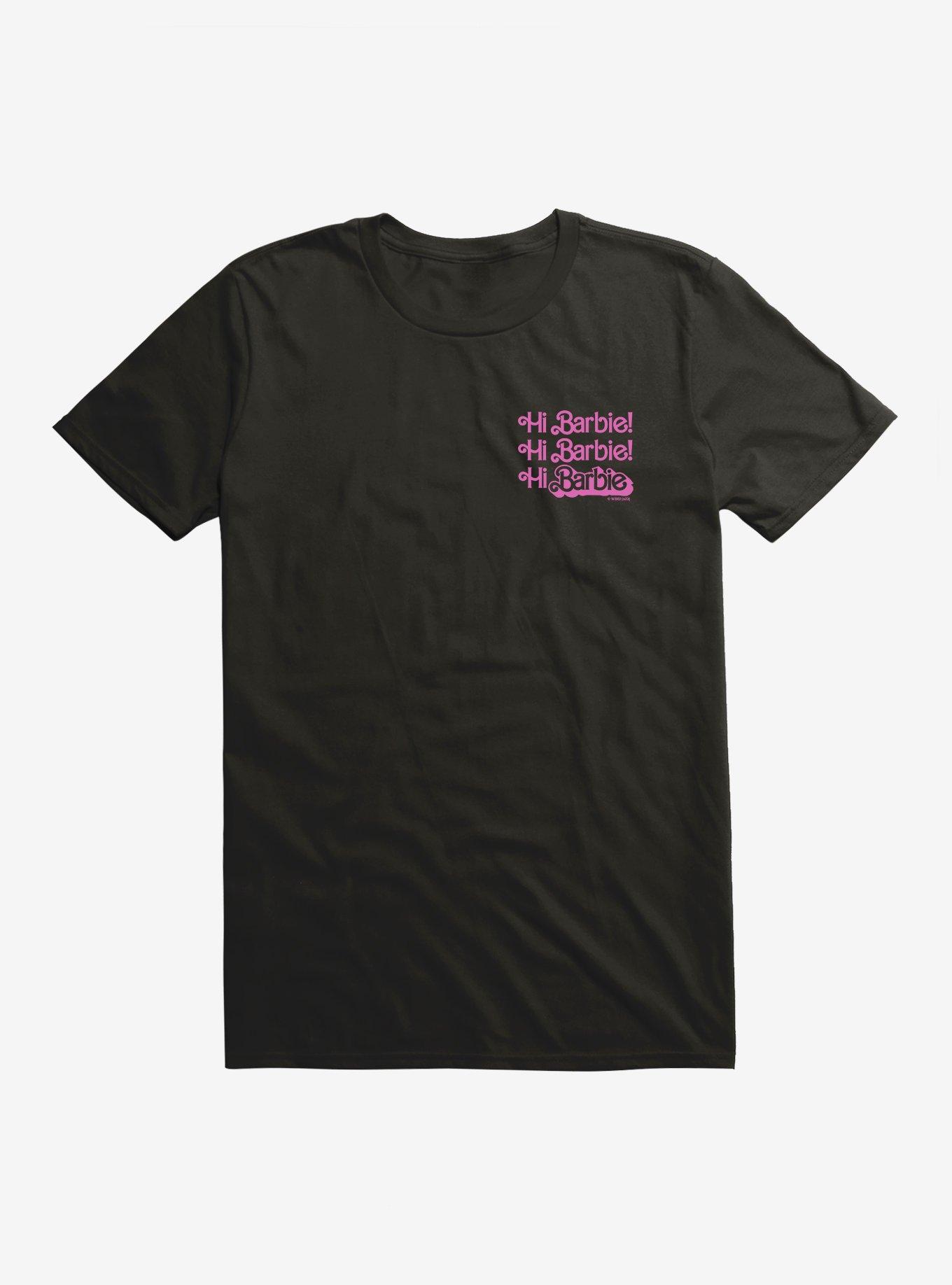 Barbie Movie Hi Barbie! T-Shirt, BLACK, hi-res