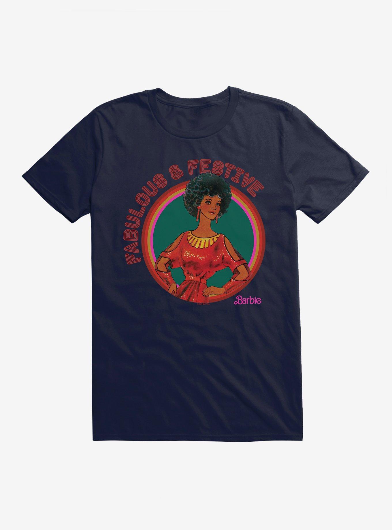 Barbie Holiday Fab And Festive T-Shirt, NAVY, hi-res
