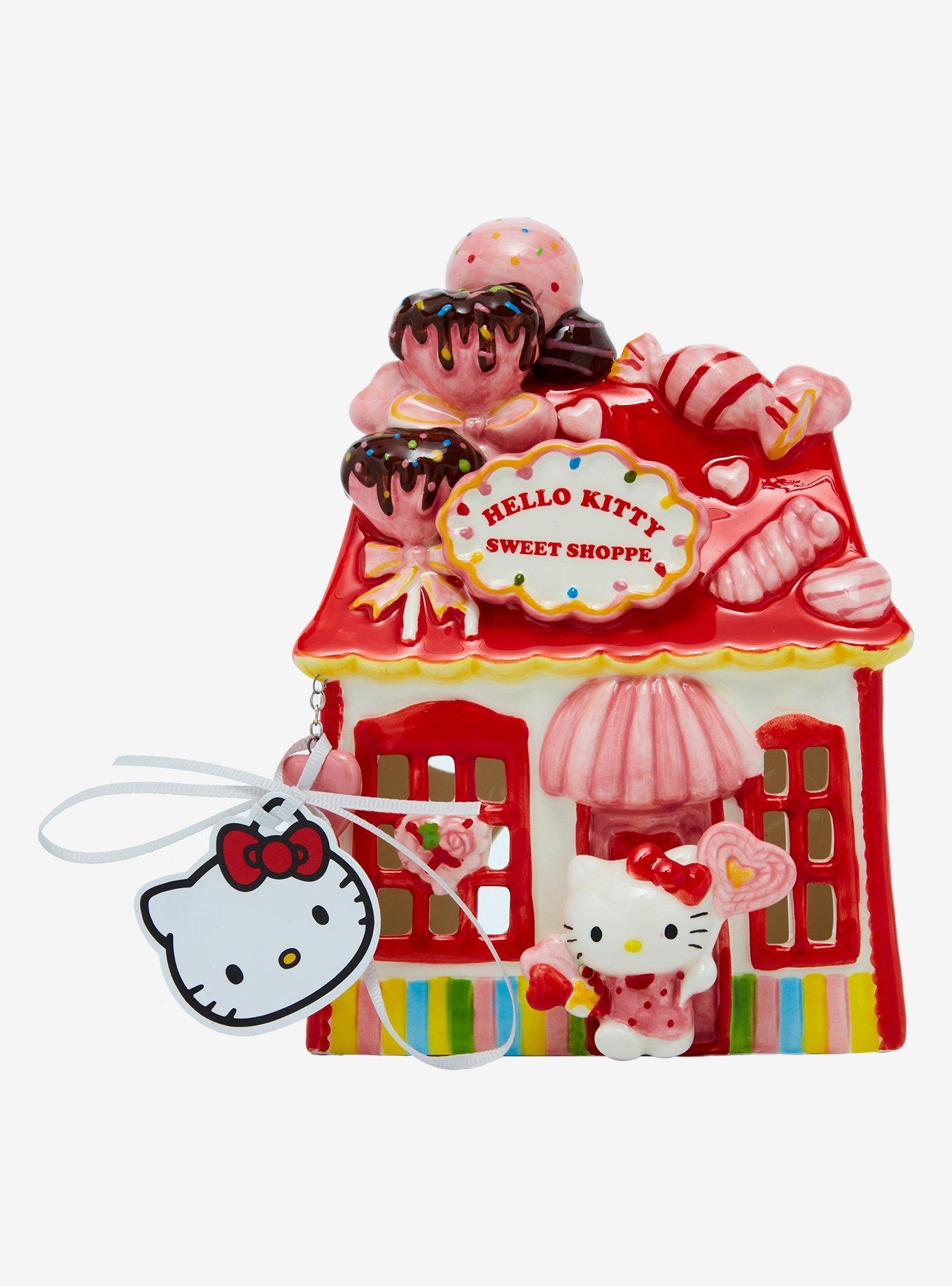 Blue Sky Hello Kitty Sweet Shoppe Ceramic Candle House, , hi-res