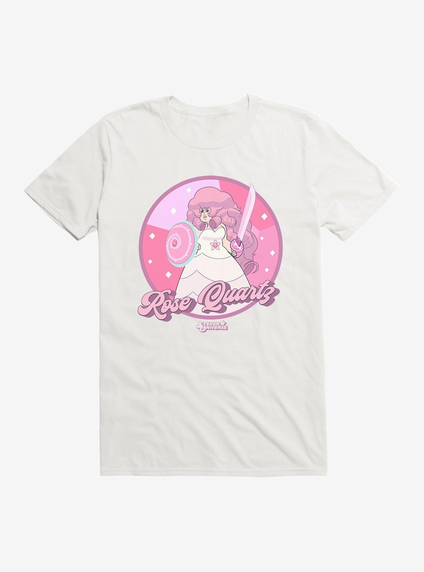 Steven Universe Rose Quartz T-Shirt, WHITE, hi-res