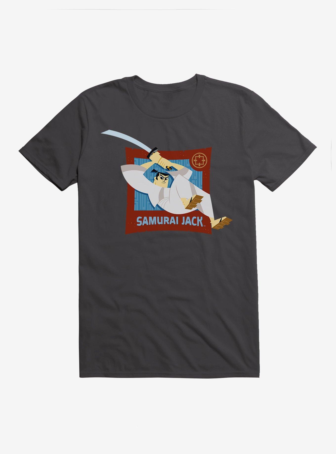 Samurai Jack Leap Into Action T-Shirt, , hi-res