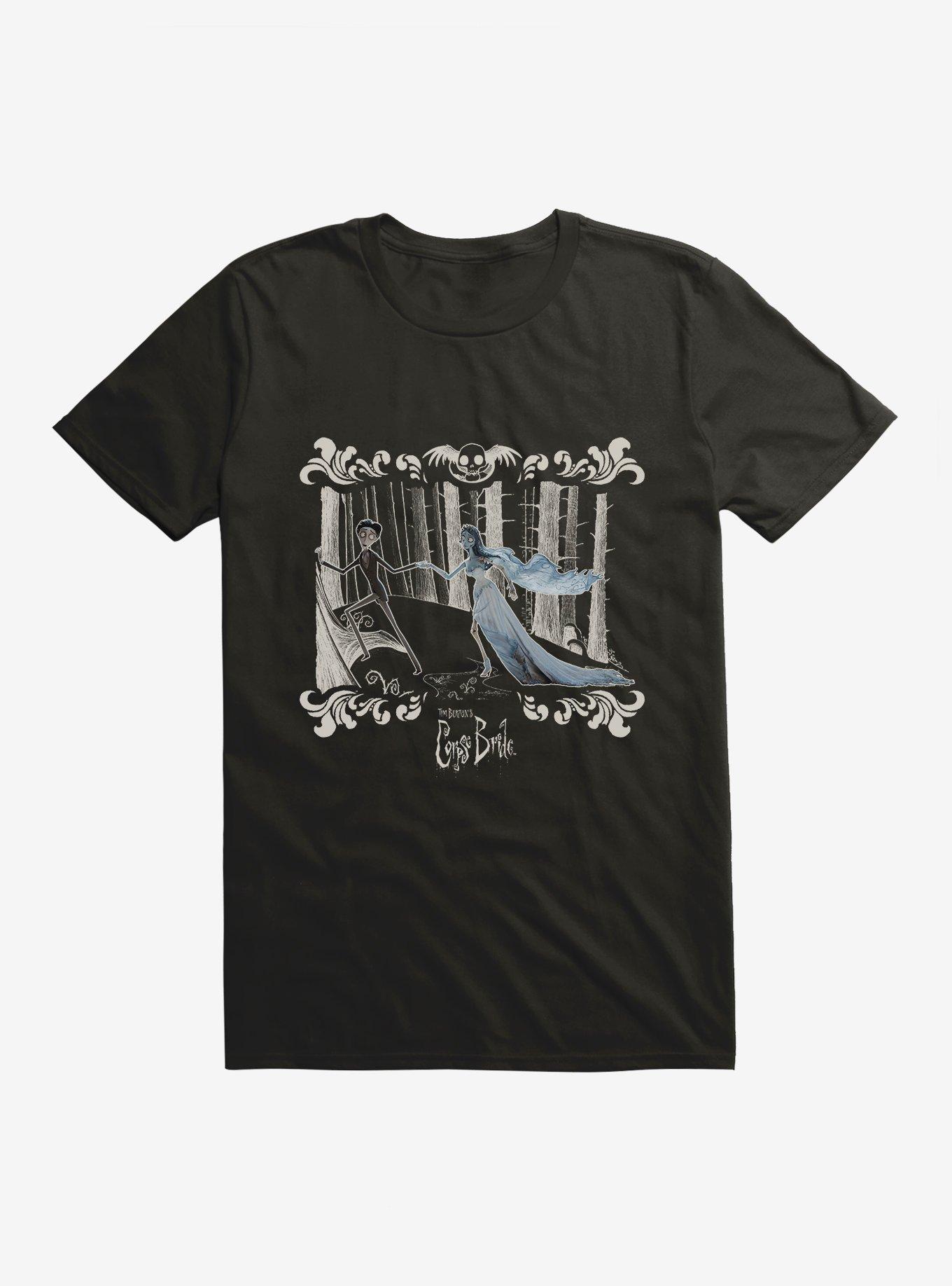 Corpse Bride Run With Victor T-Shirt, BLACK, hi-res