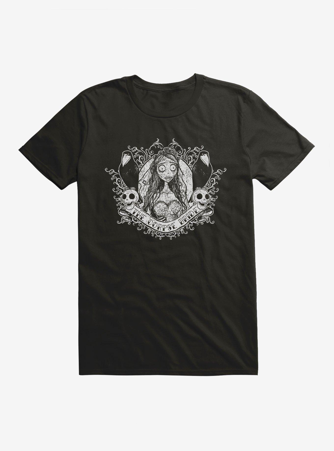 Corpse Bride Emily The Corpse Bride T-Shirt, BLACK, hi-res