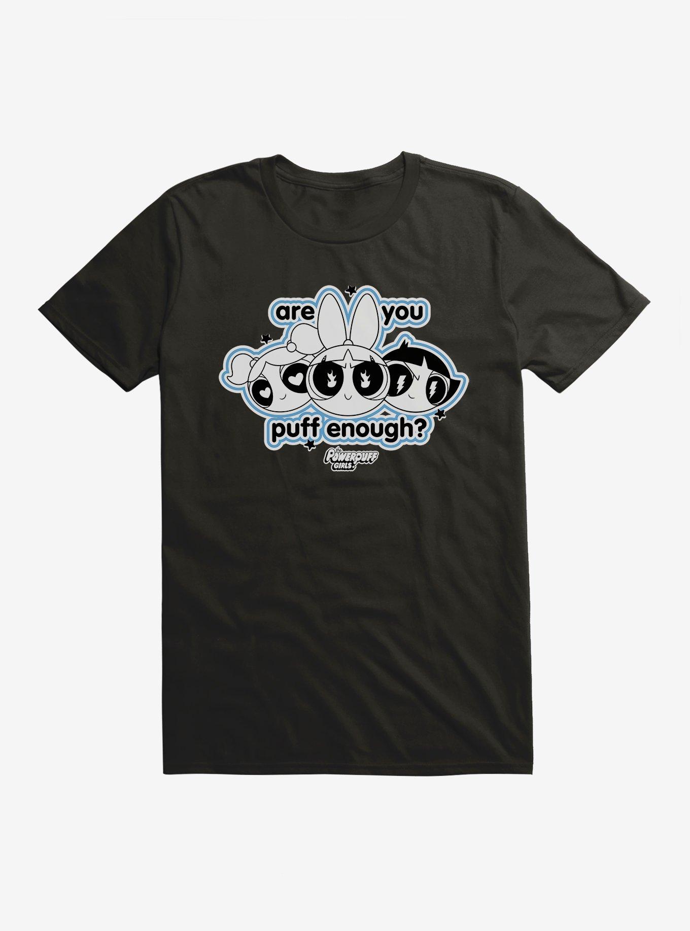 Powerpuff Girls Are You Puff Enough T-Shirt, BLACK, hi-res