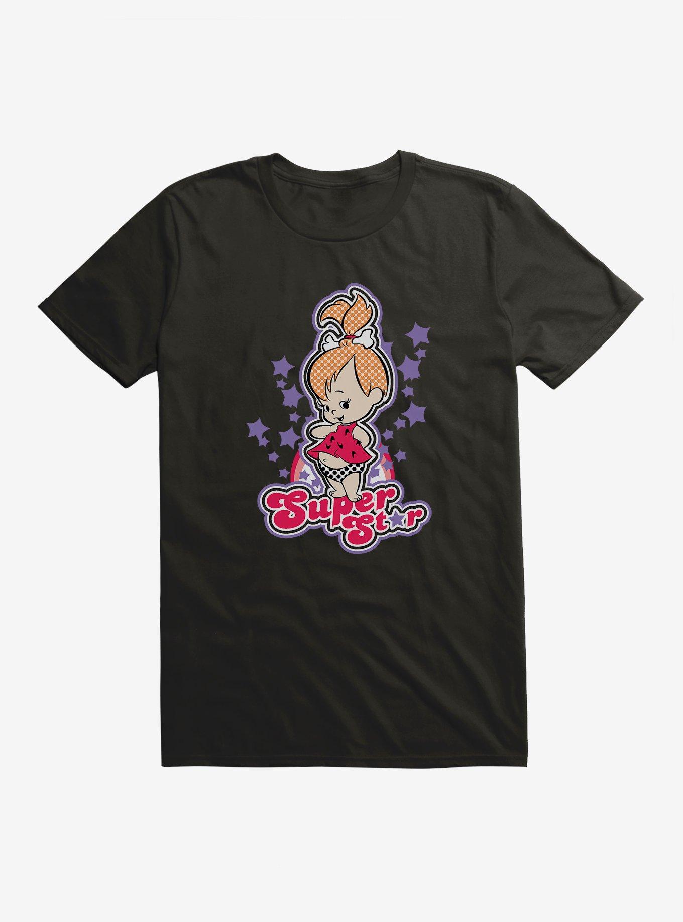 The Flintstones Superstar Pebbles T-Shirt, BLACK, hi-res