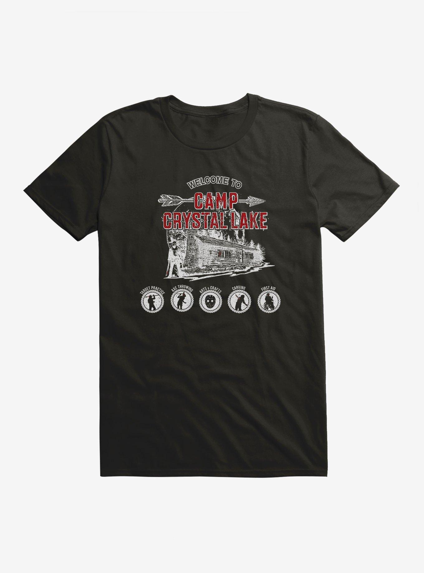 Friday The 13th Crystal Lake Camp T-Shirt, , hi-res