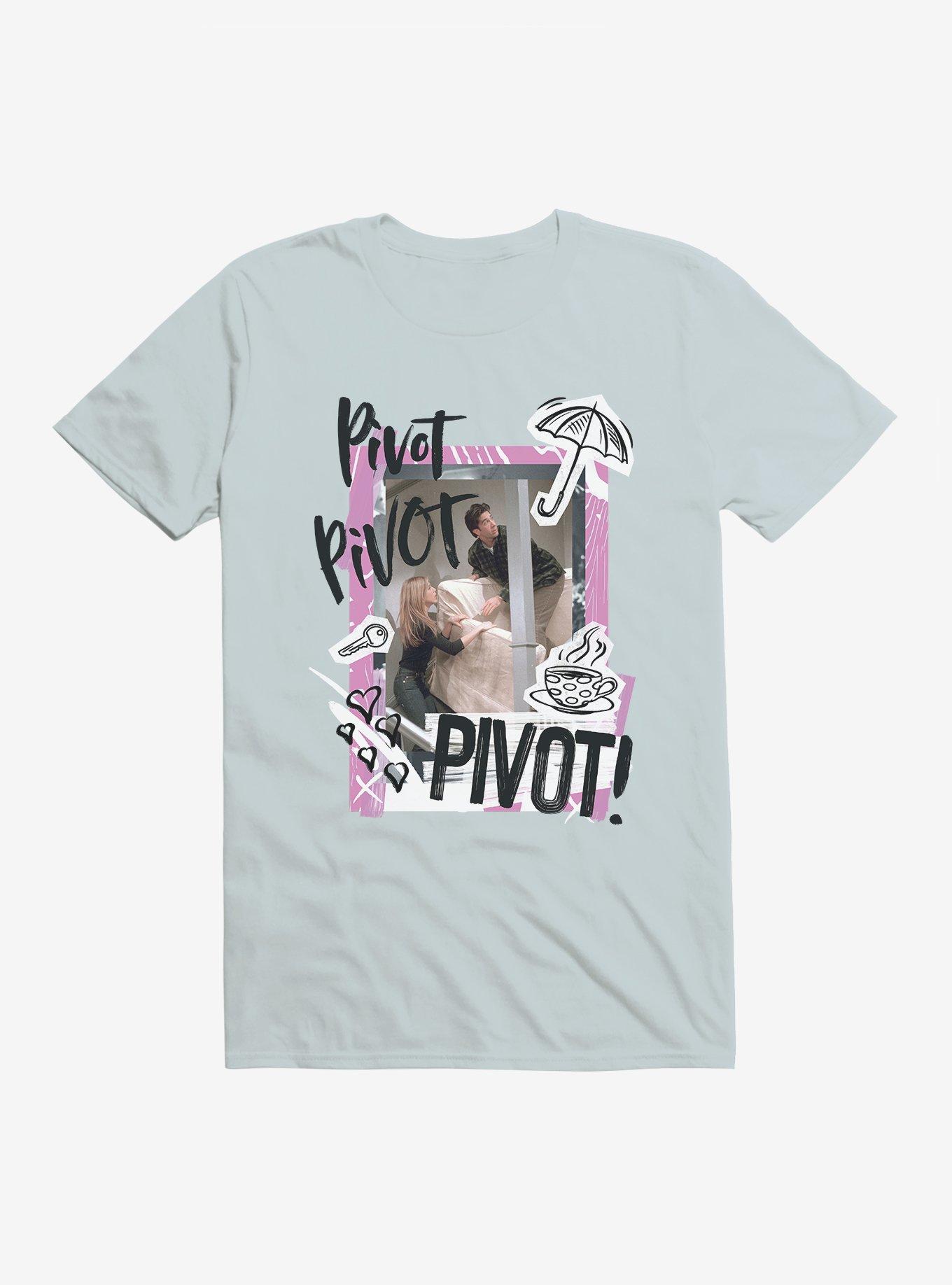 Friends Ross Rachel Pivot T-Shirt, LIGHT BLUE, hi-res