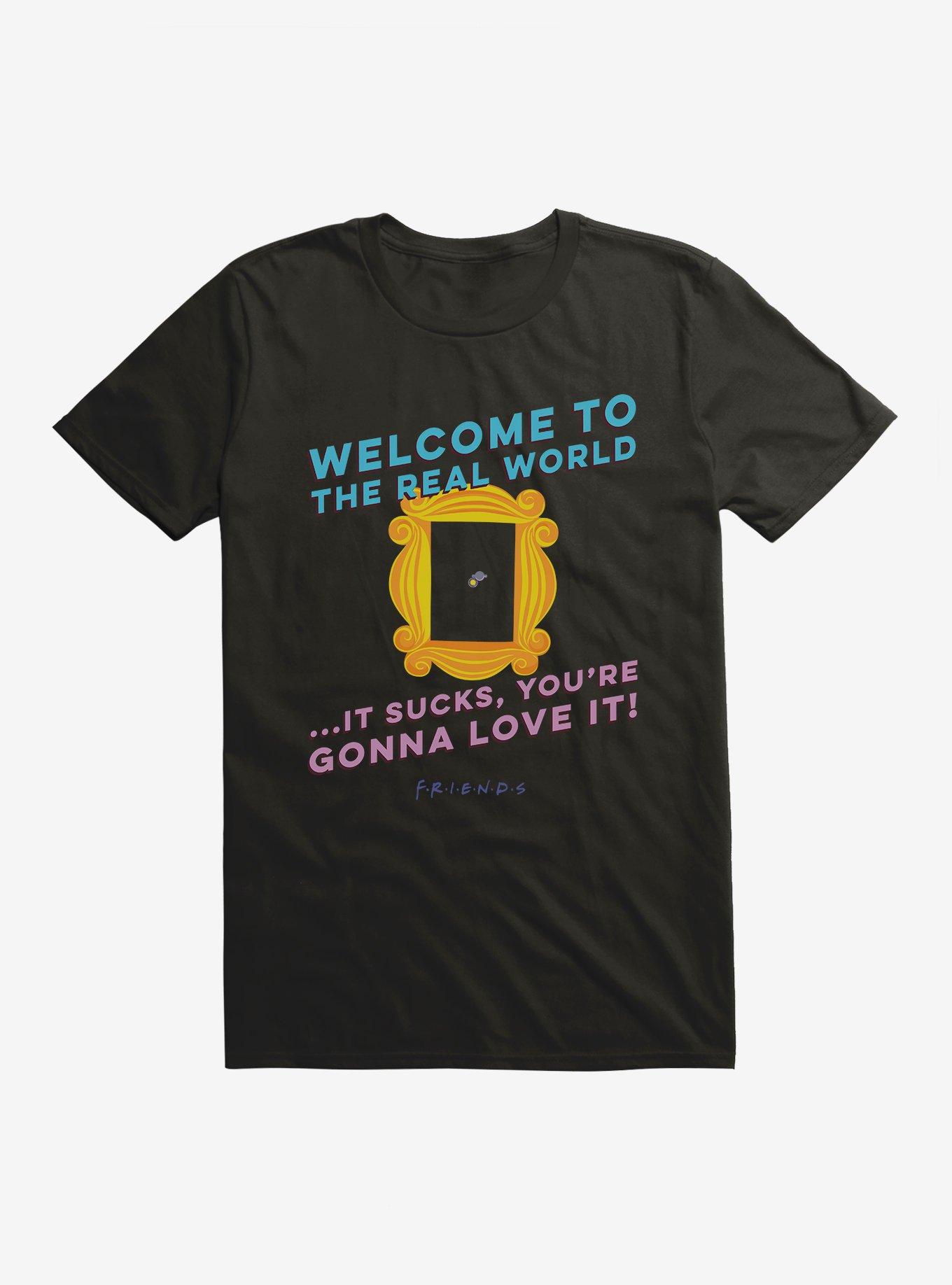 Friends Real World T-Shirt, BLACK, hi-res