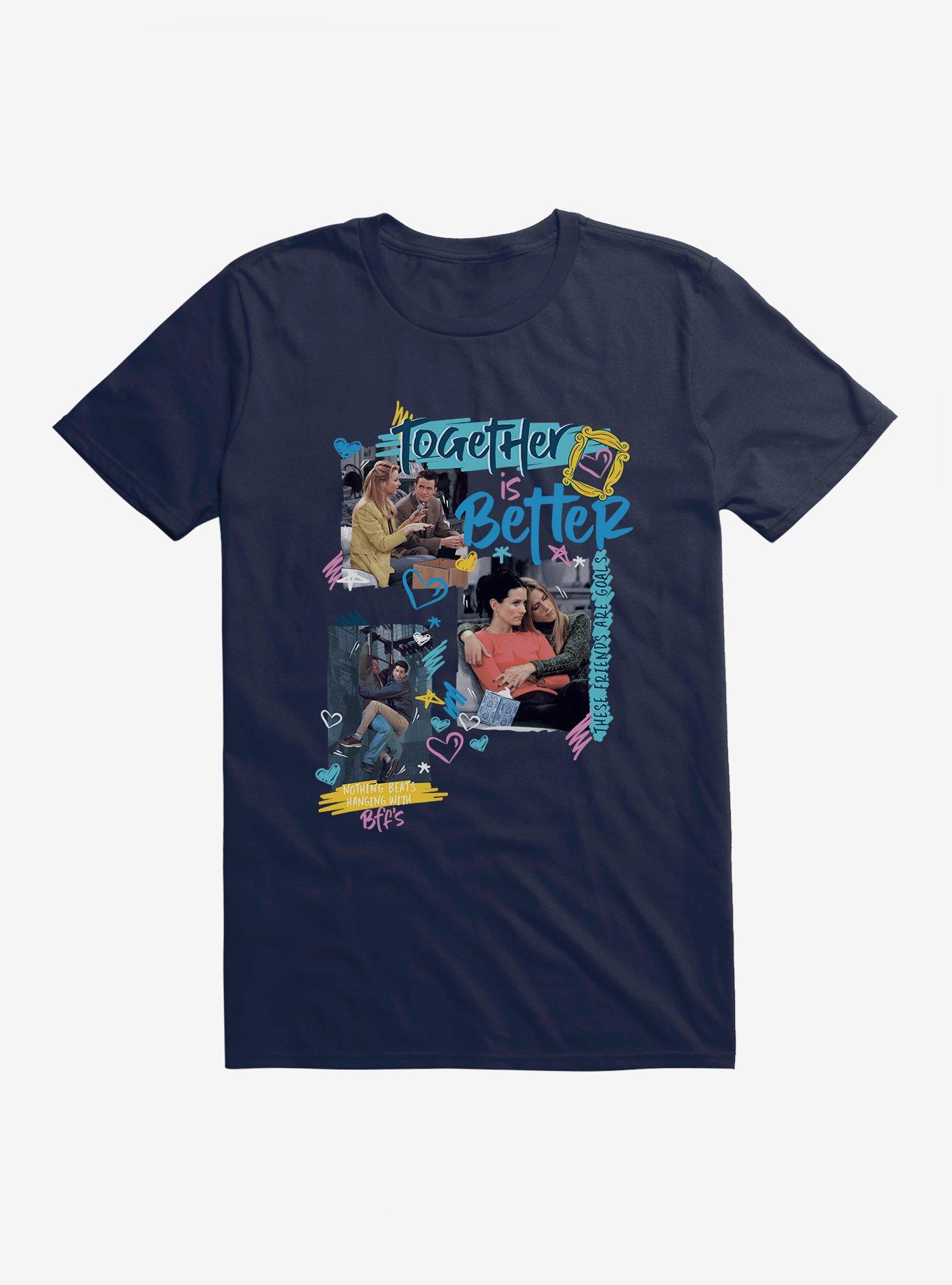 Friends Together Is Better T-Shirt, MIDNIGHT NAVY, hi-res