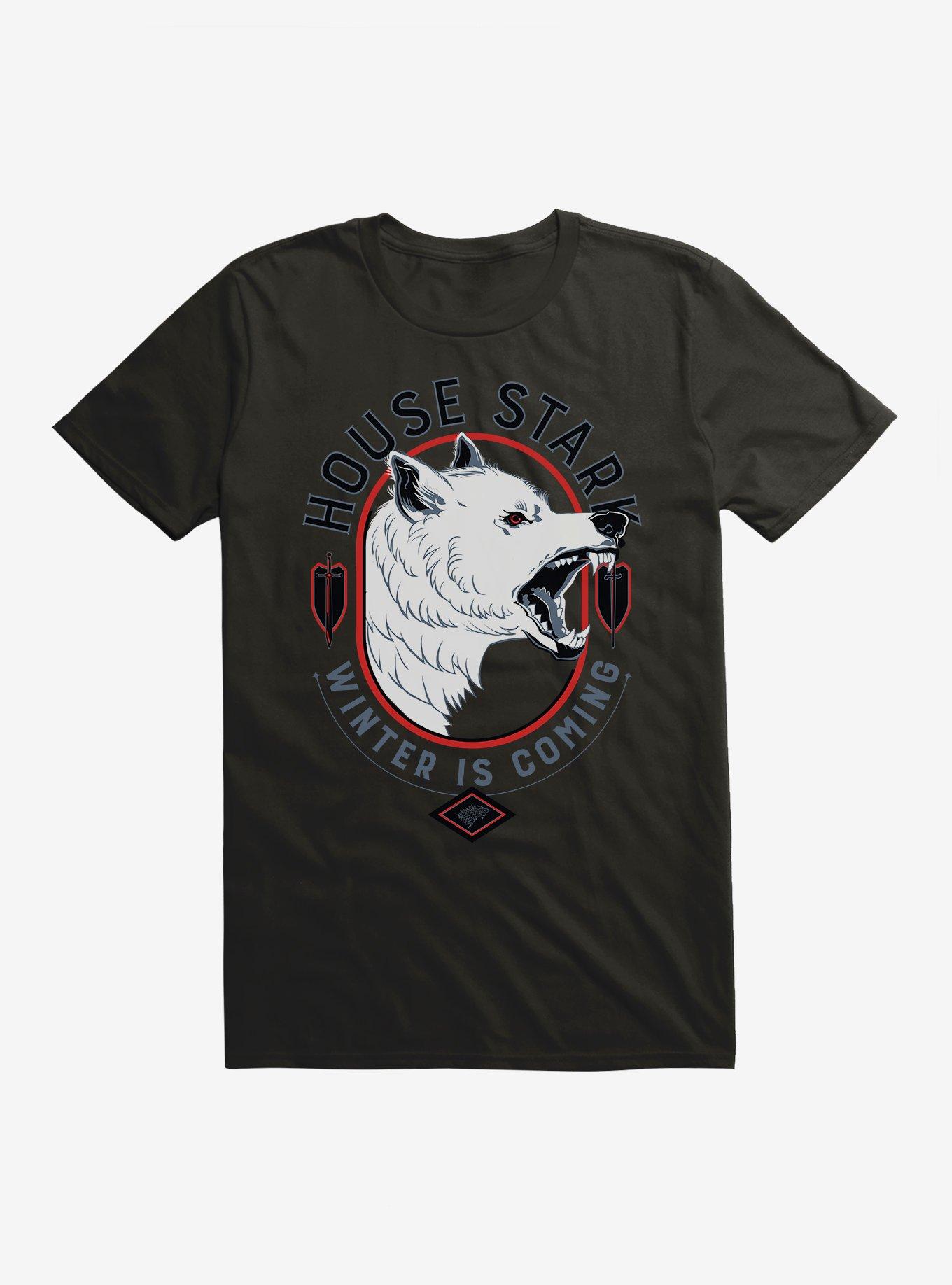 Game Of Thrones House Stark Winter Is Coming T-Shirt, , hi-res