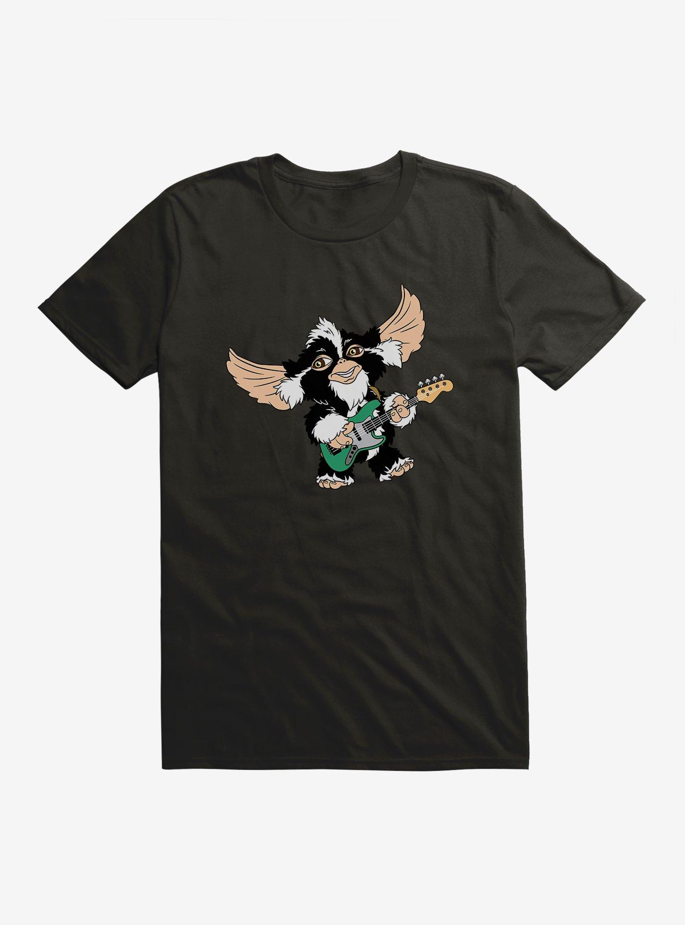 Gremlins Mohawk Mogwai On Guitar T-Shirt