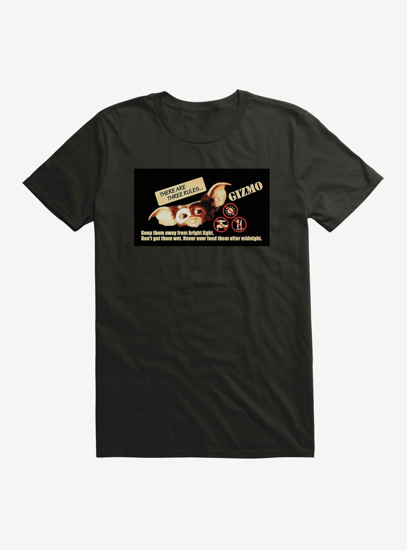 Gremlins Gizmo Rules To Follow T-Shirt