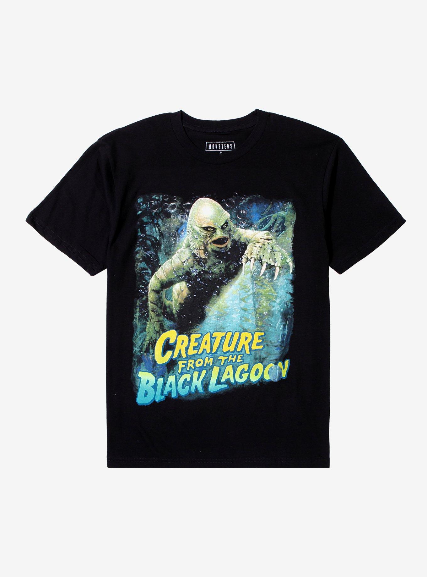 Universal Monsters Creature From The Black Lagoon Poster T-Shirt, , hi-res