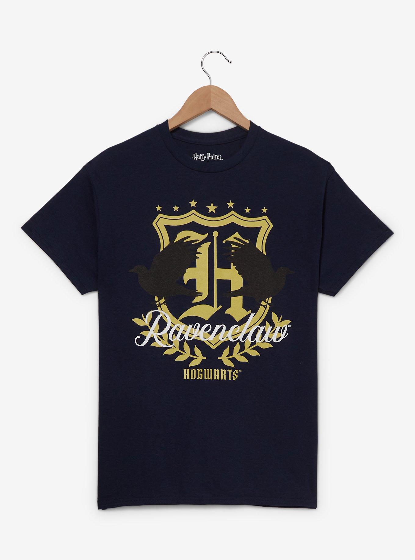 Harry Potter Ravenclaw Crest T-Shirt - BoxLunch Exclusive, DARK BLUE, hi-res