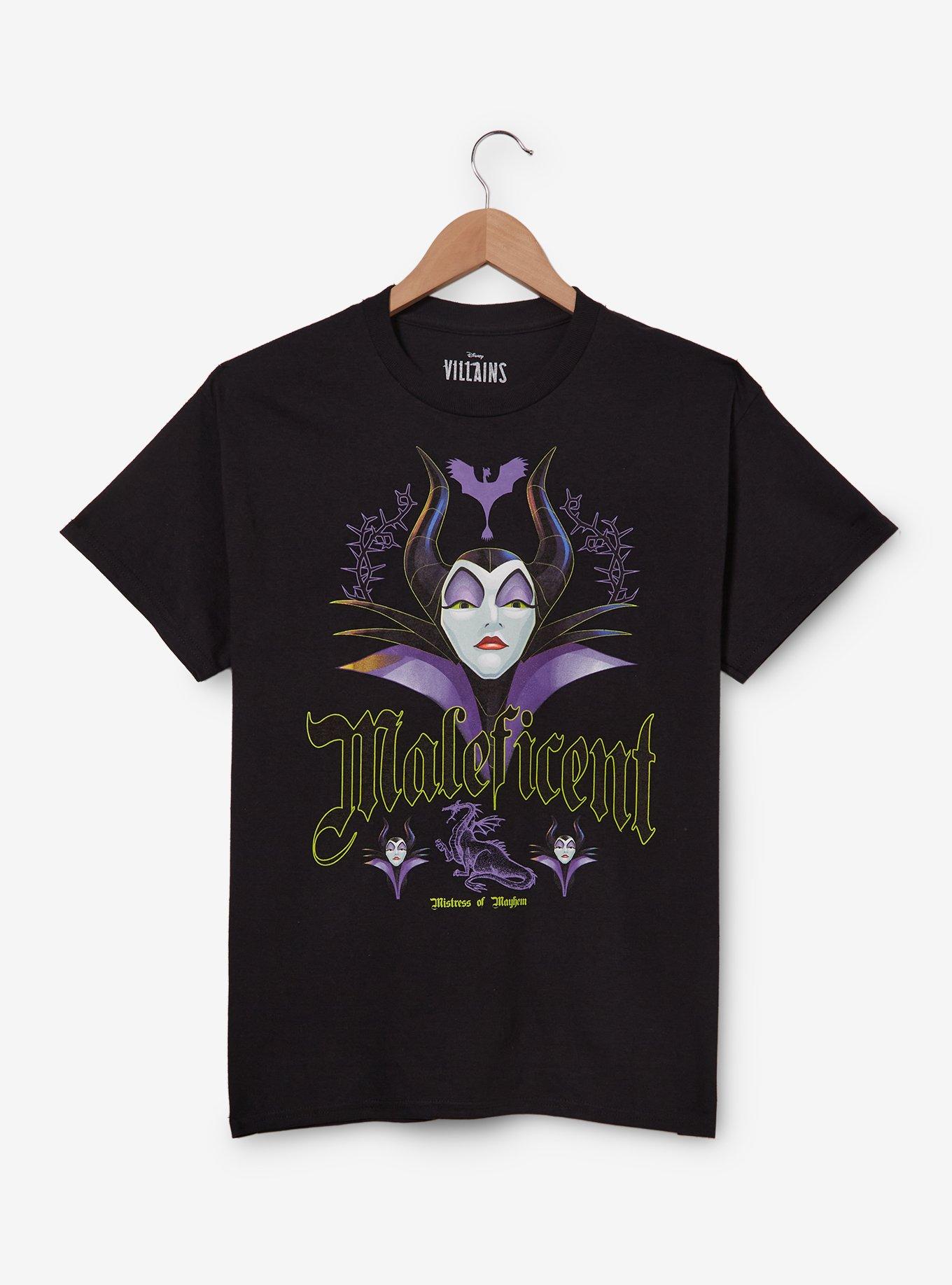 Disney Sleeping Beauty Maleficent Gothic Portrait T-Shirt — BoxLunch Exclusive, , hi-res