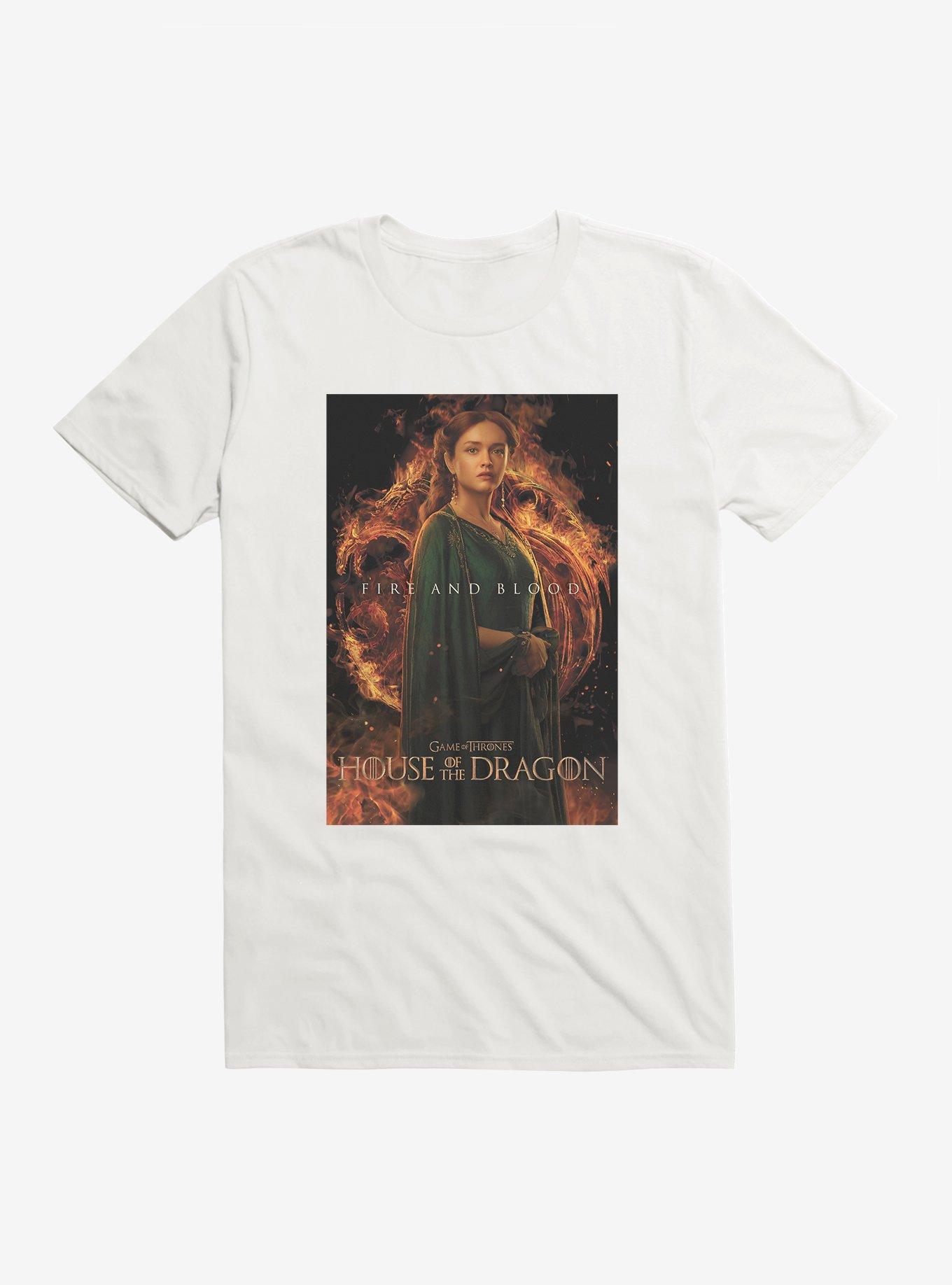 House Of The Dragon Alicent Hightower T-Shirt, WHITE, hi-res