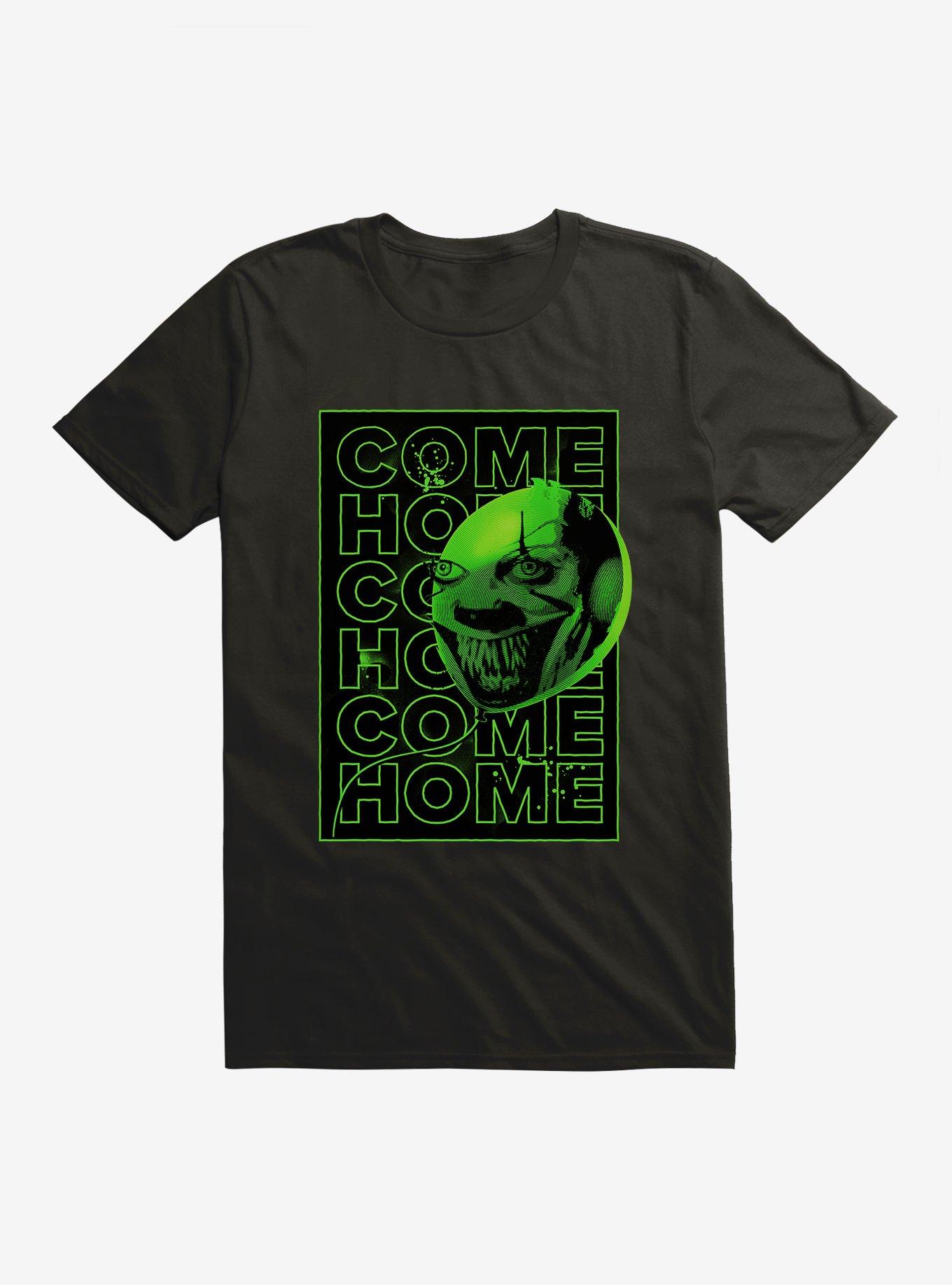 IT Chapter Two Neon Green Come Home T-Shirt