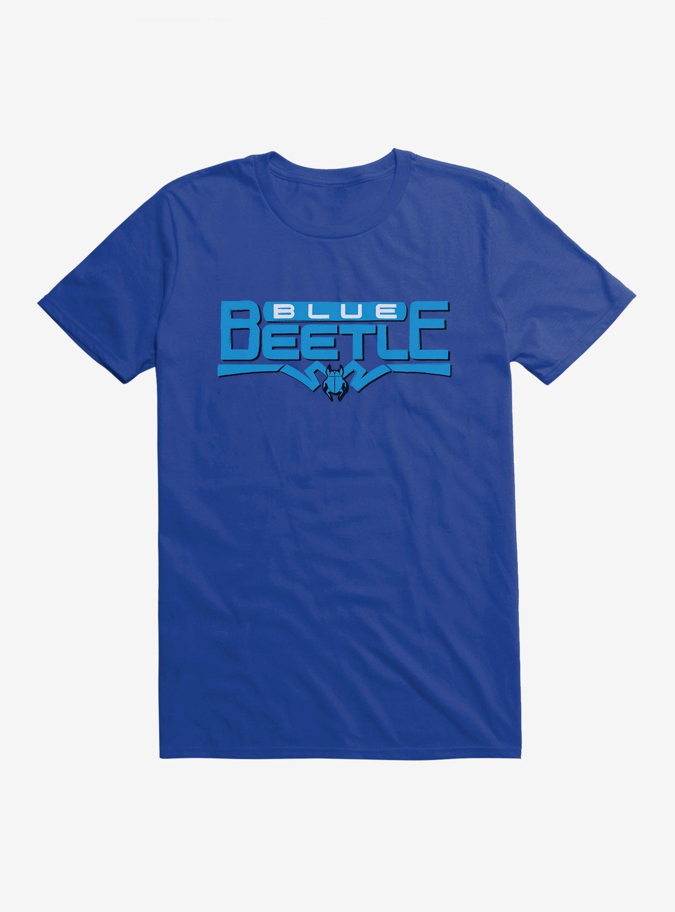 DC Comics Blue Beetle Logo T-Shirt, ROYAL, hi-res