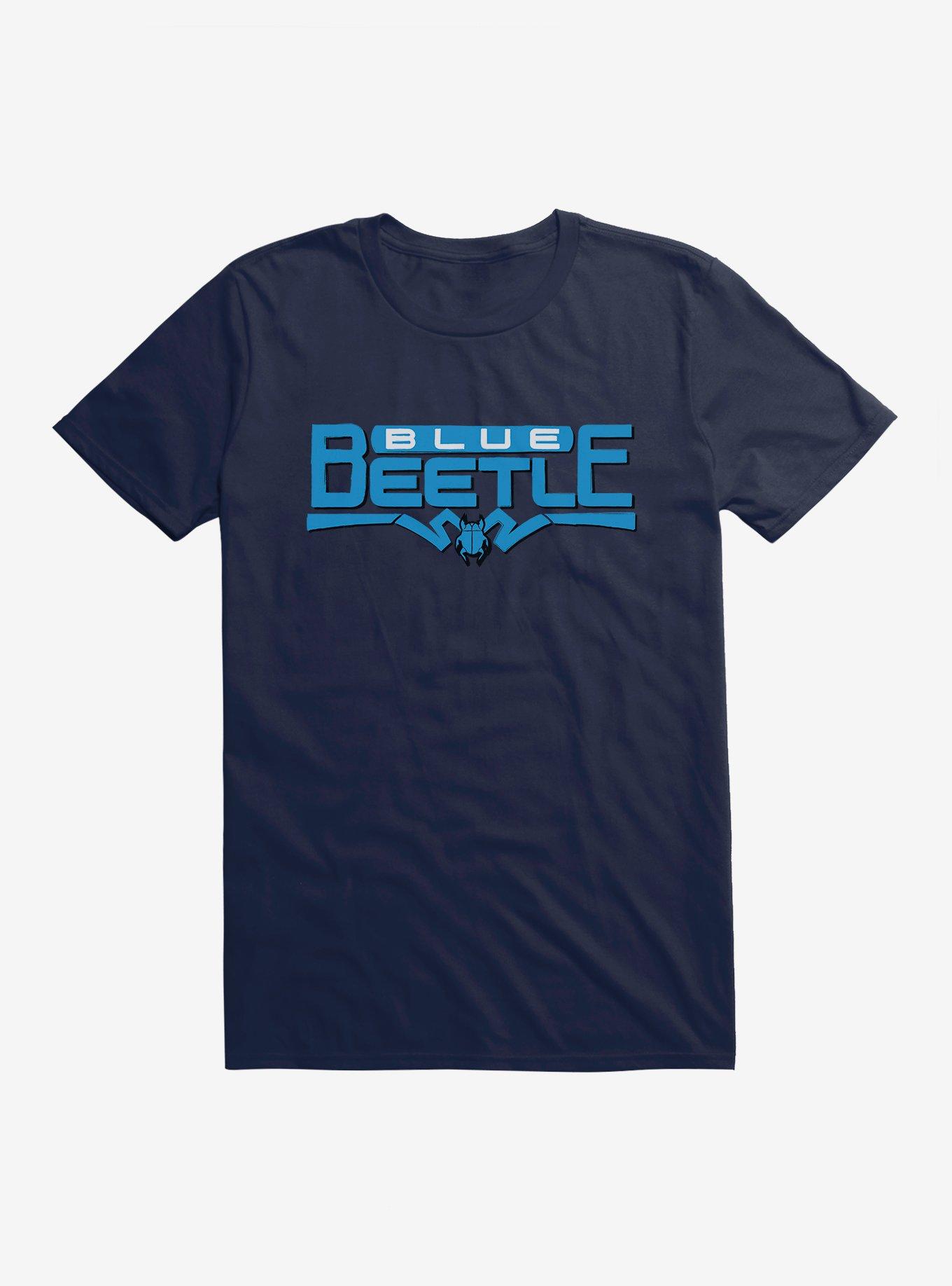 DC Comics Blue Beetle Logo T-Shirt, MIDNIGHT NAVY, hi-res