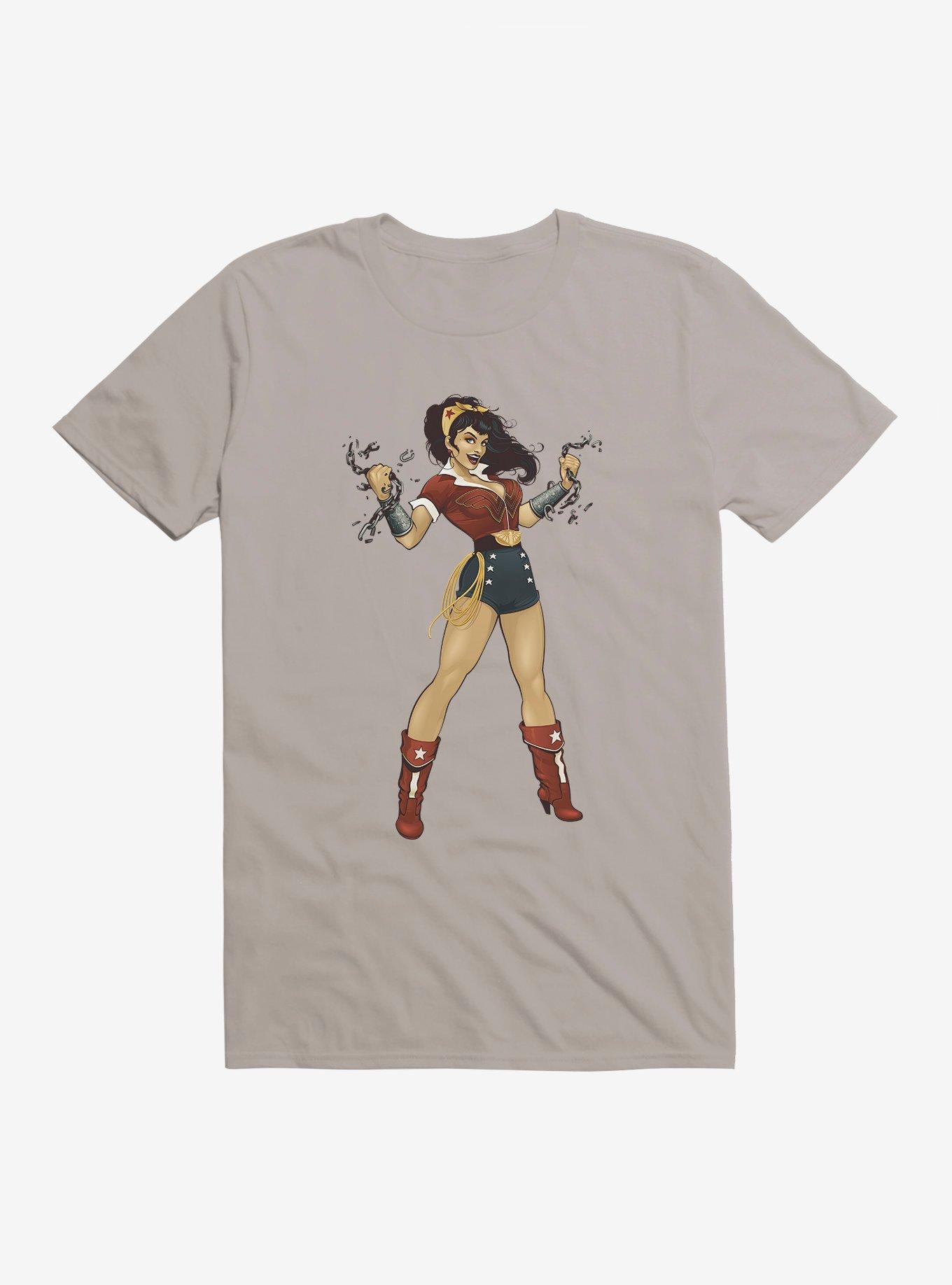 DC Comics Bombshells Wonder Woman Black T-Shirt