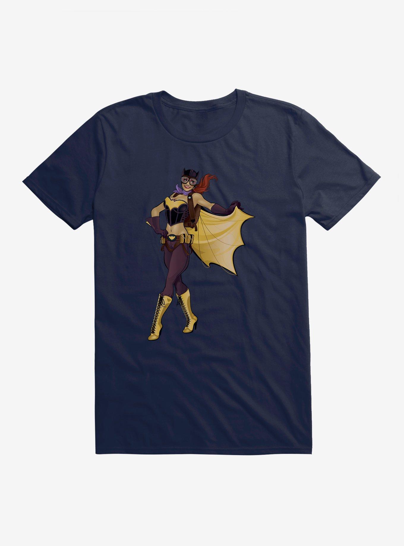 DC Comics Bombshells Meet Batgirl T-Shirt, MIDNIGHT NAVY, hi-res