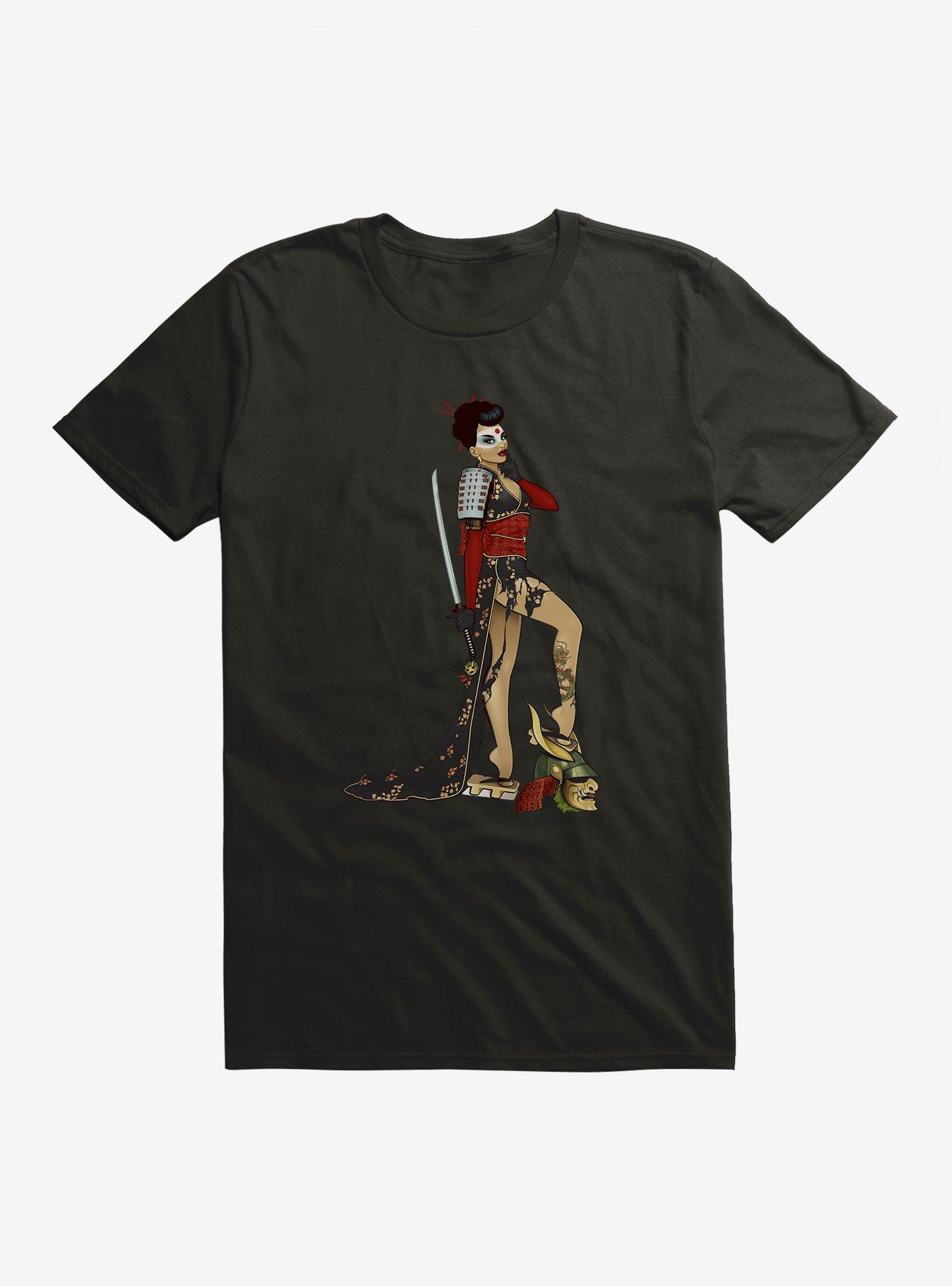 DC Comics Bombshells Meet Katana T-Shirt, , hi-res